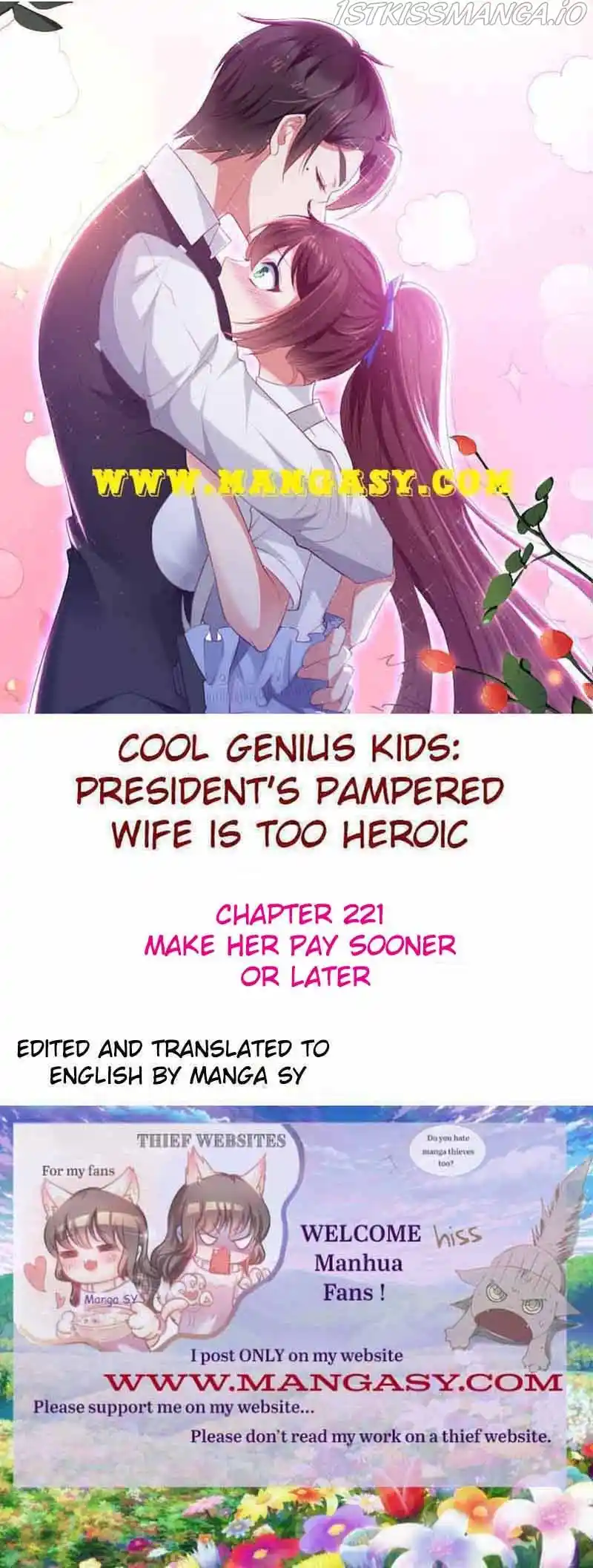 Genius Cool Treasure: President's Wife Is Too Powerful Chapter 221