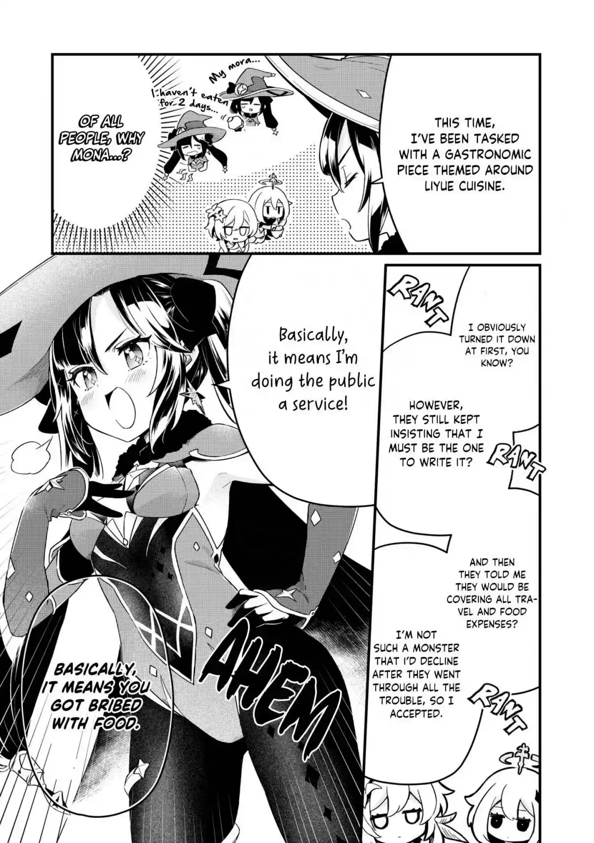 Genshin Impact Comic Anthology 3 Mona's Liyue Gourmet Journey