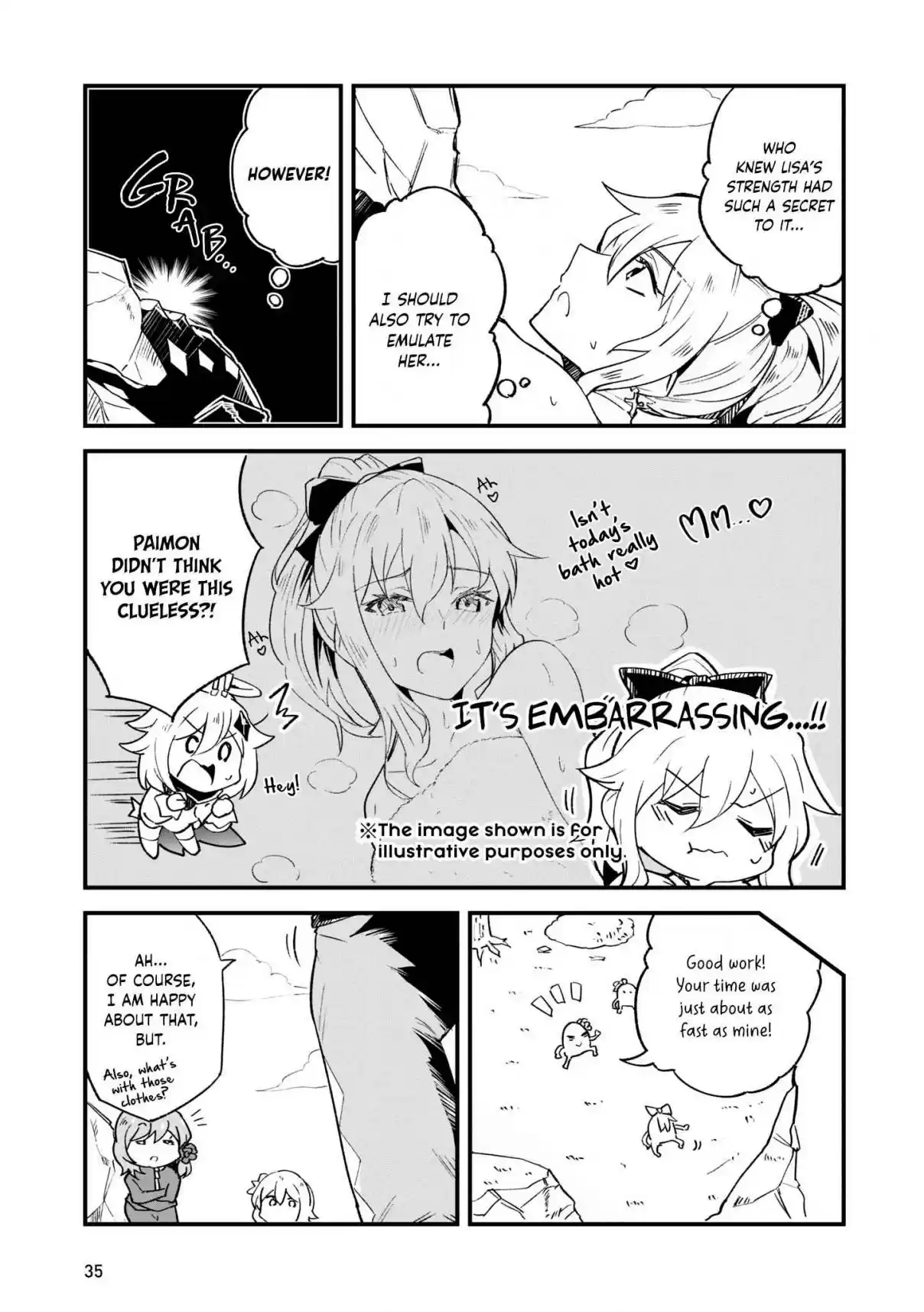 Genshin Impact Comic Anthology 4 Knights of Favonius-Style Intensive Crash Course on Cliff Climbing