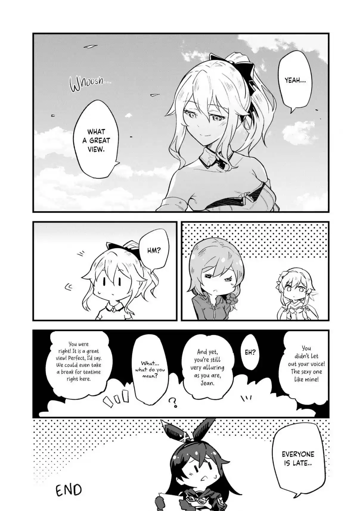 Genshin Impact Comic Anthology 4 Knights of Favonius-Style Intensive Crash Course on Cliff Climbing