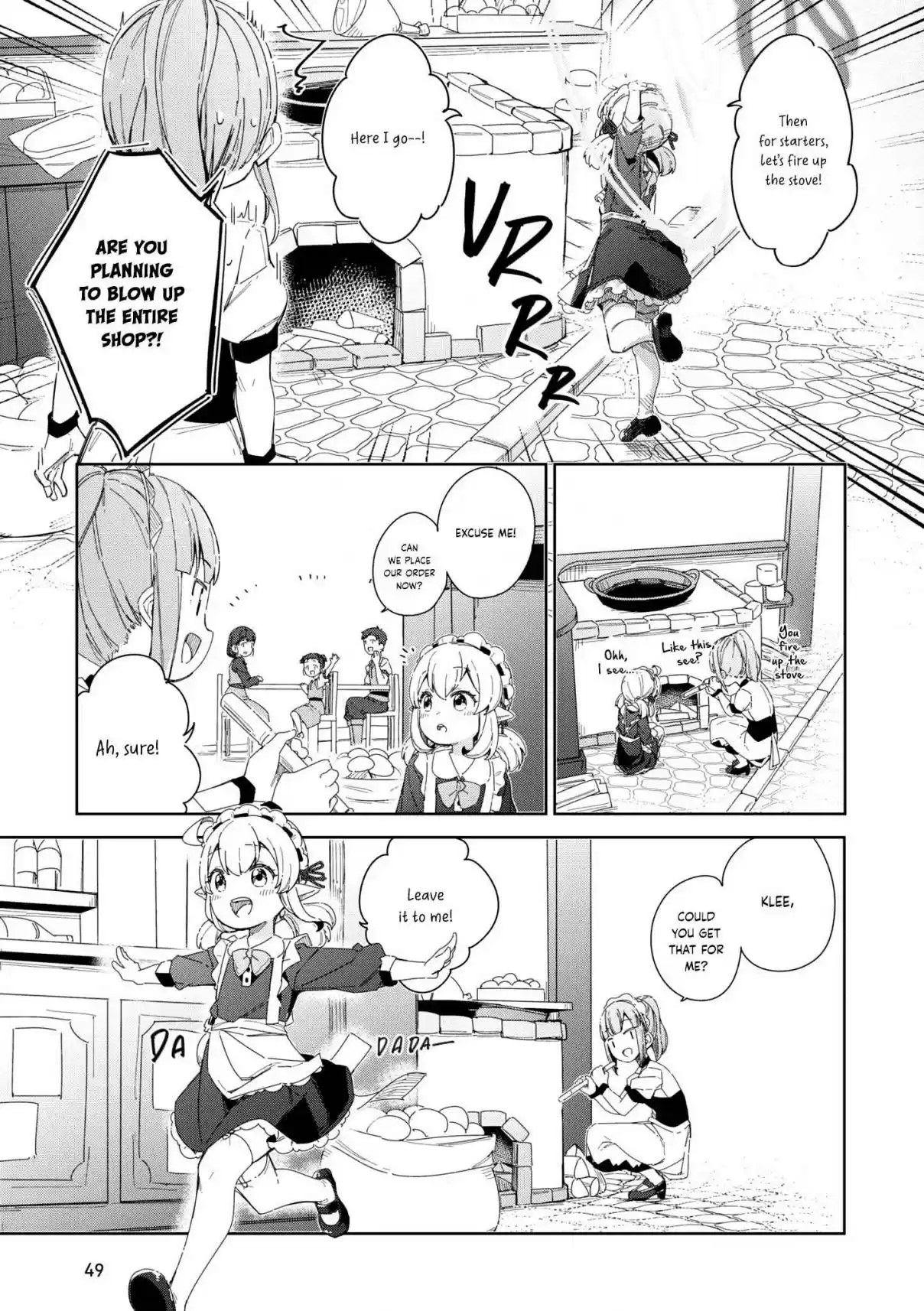 Genshin Impact Comic Anthology 6 New Prototype Bomb with Klee