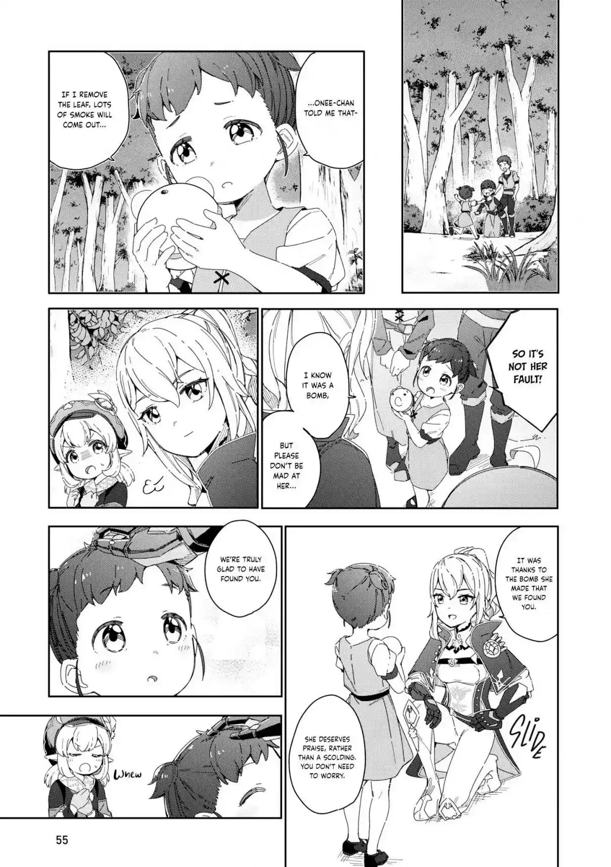 Genshin Impact Comic Anthology 6 New Prototype Bomb with Klee