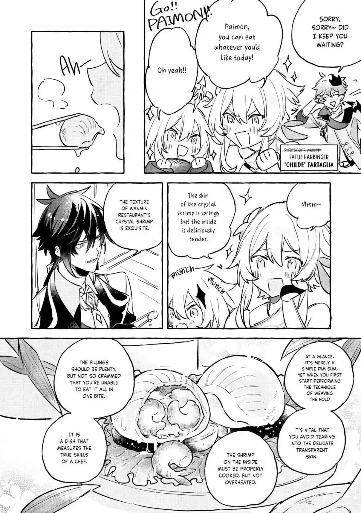 Genshin Impact Comic Anthology 7 Liyue Food