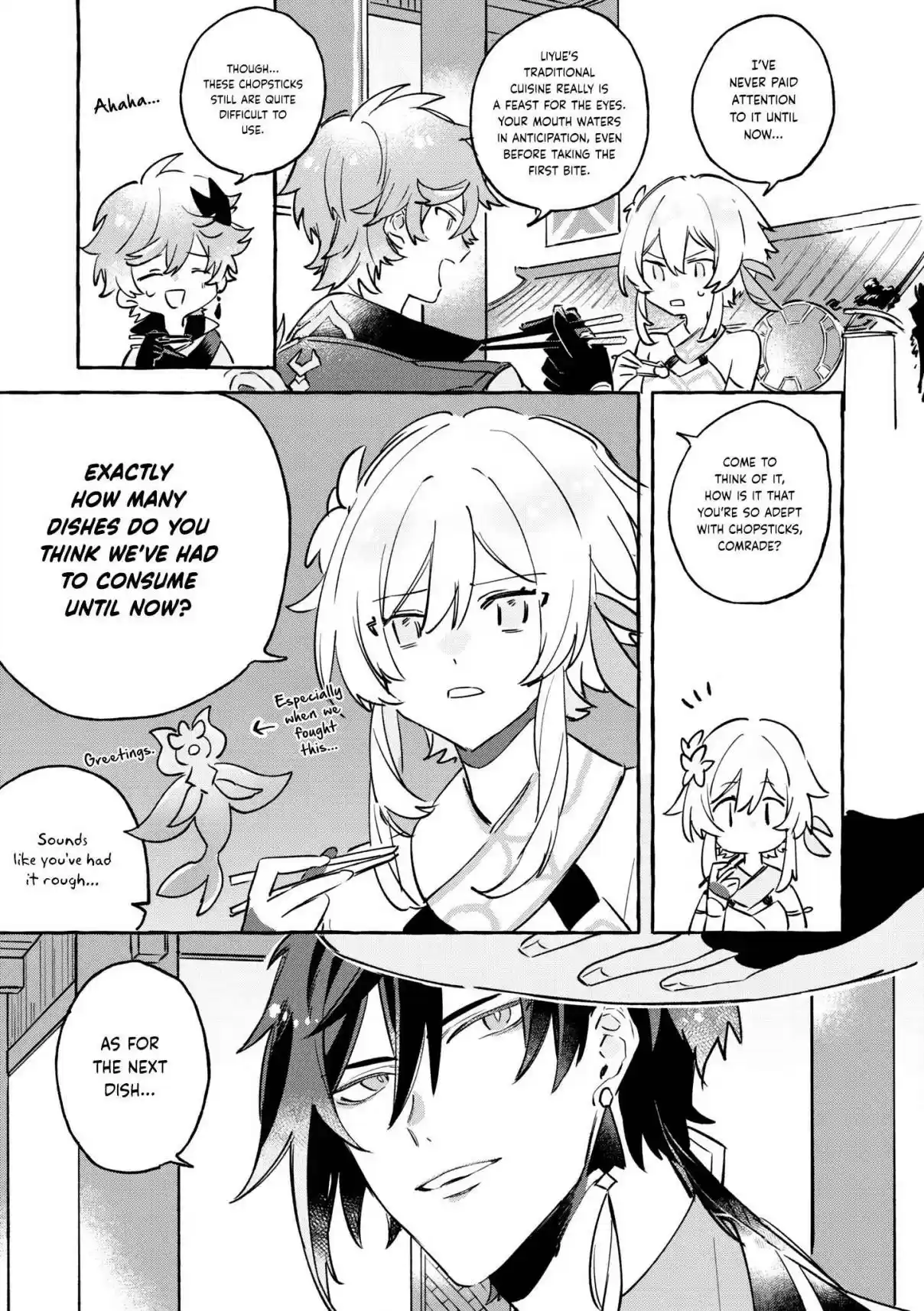 Genshin Impact Comic Anthology 7 Liyue Food