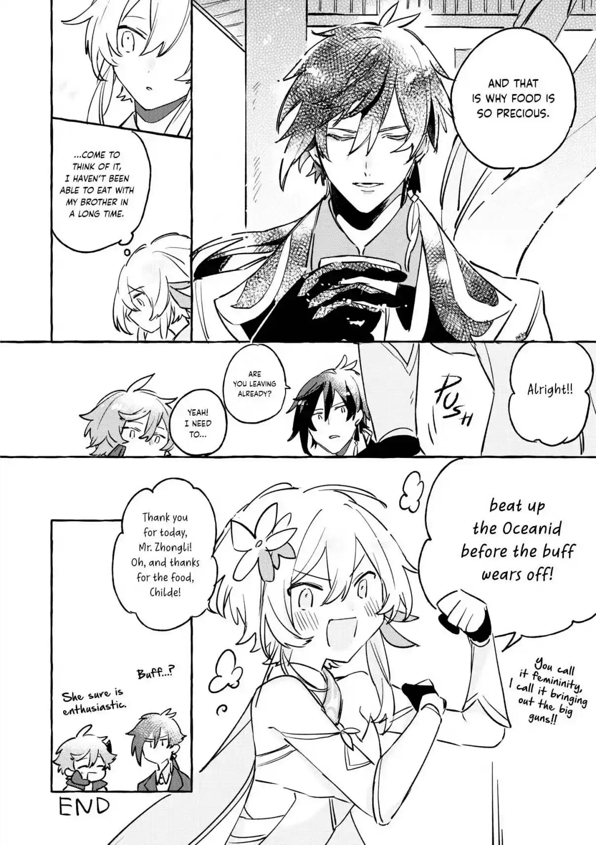 Genshin Impact Comic Anthology 7 Liyue Food