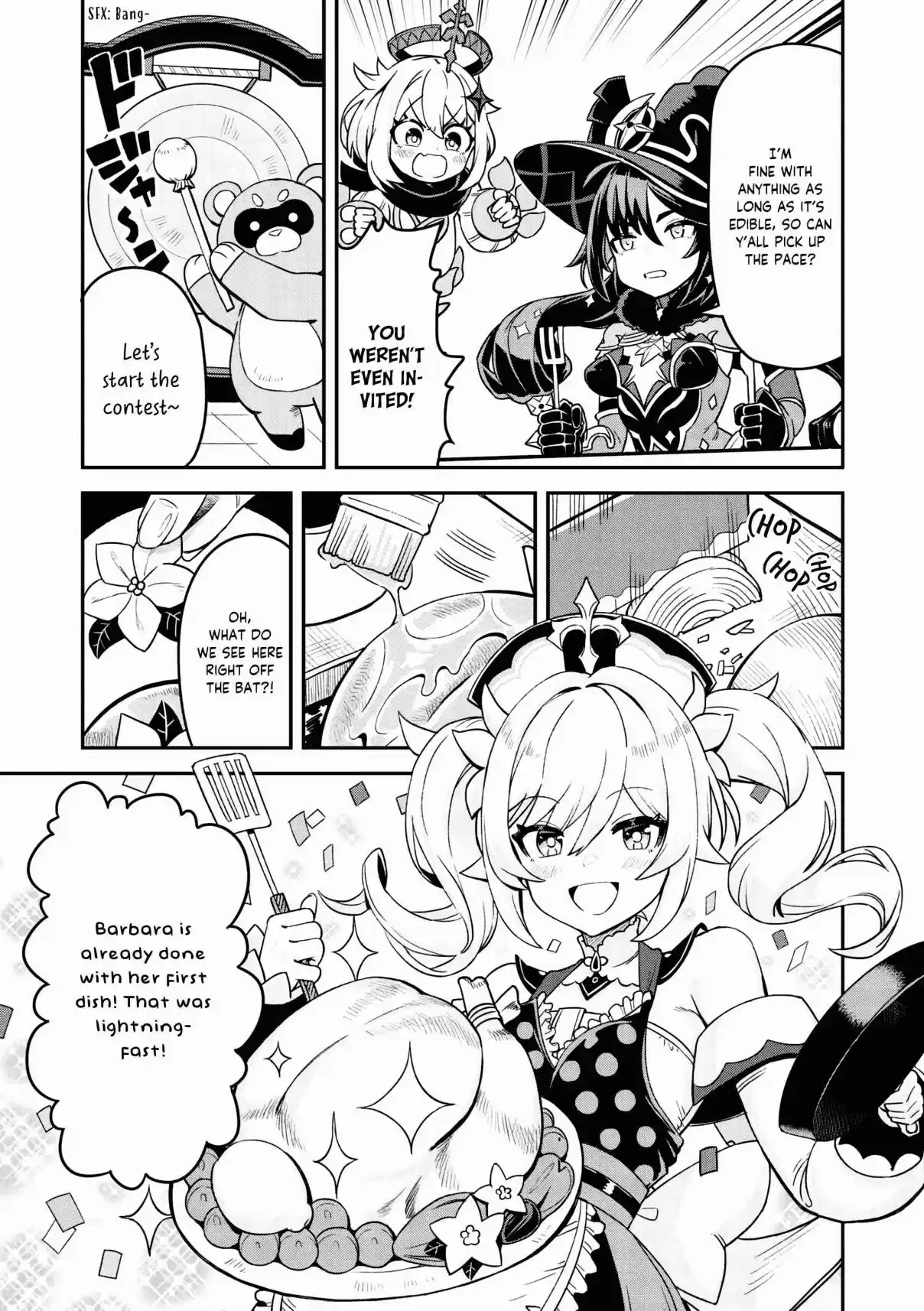 Genshin Impact Comic Anthology Ch. 1 Genshin Hell's Cooking Showdown