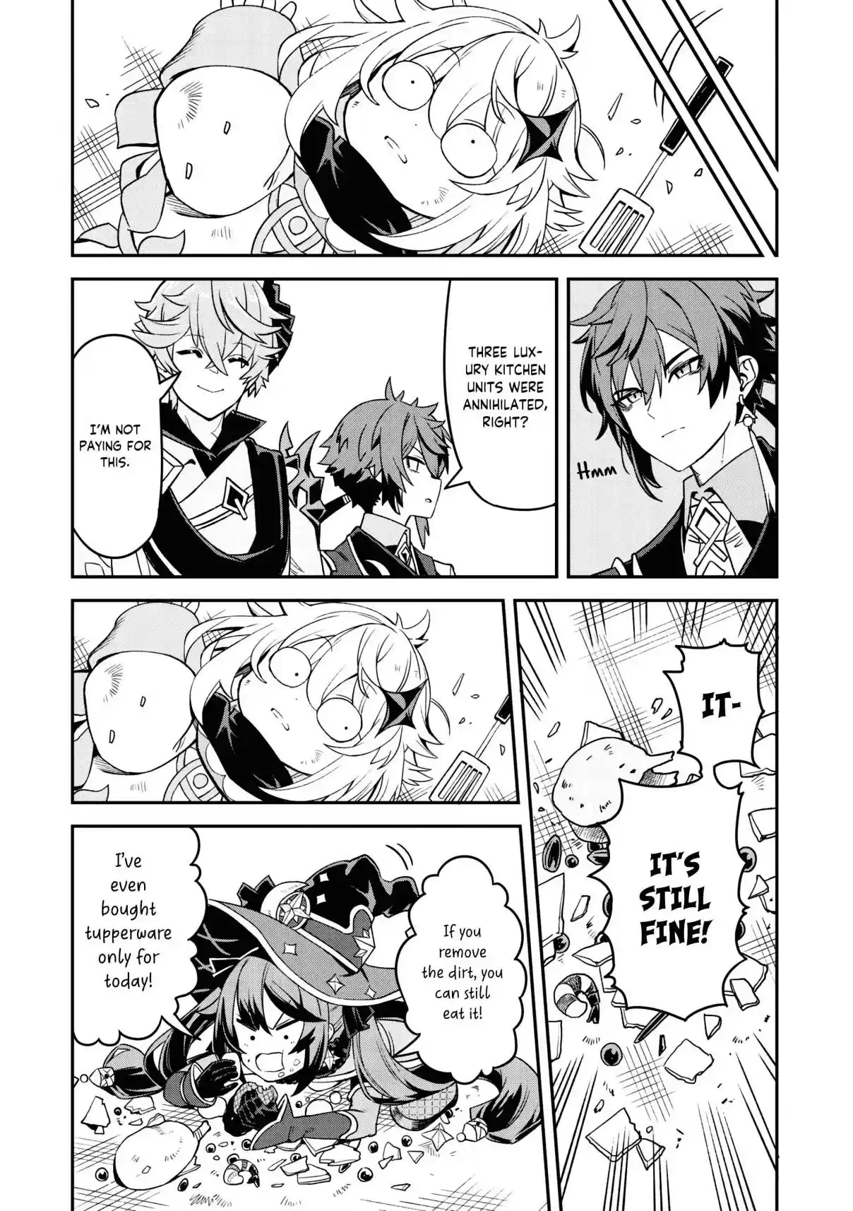 Genshin Impact Comic Anthology Ch. 1 Genshin Hell's Cooking Showdown