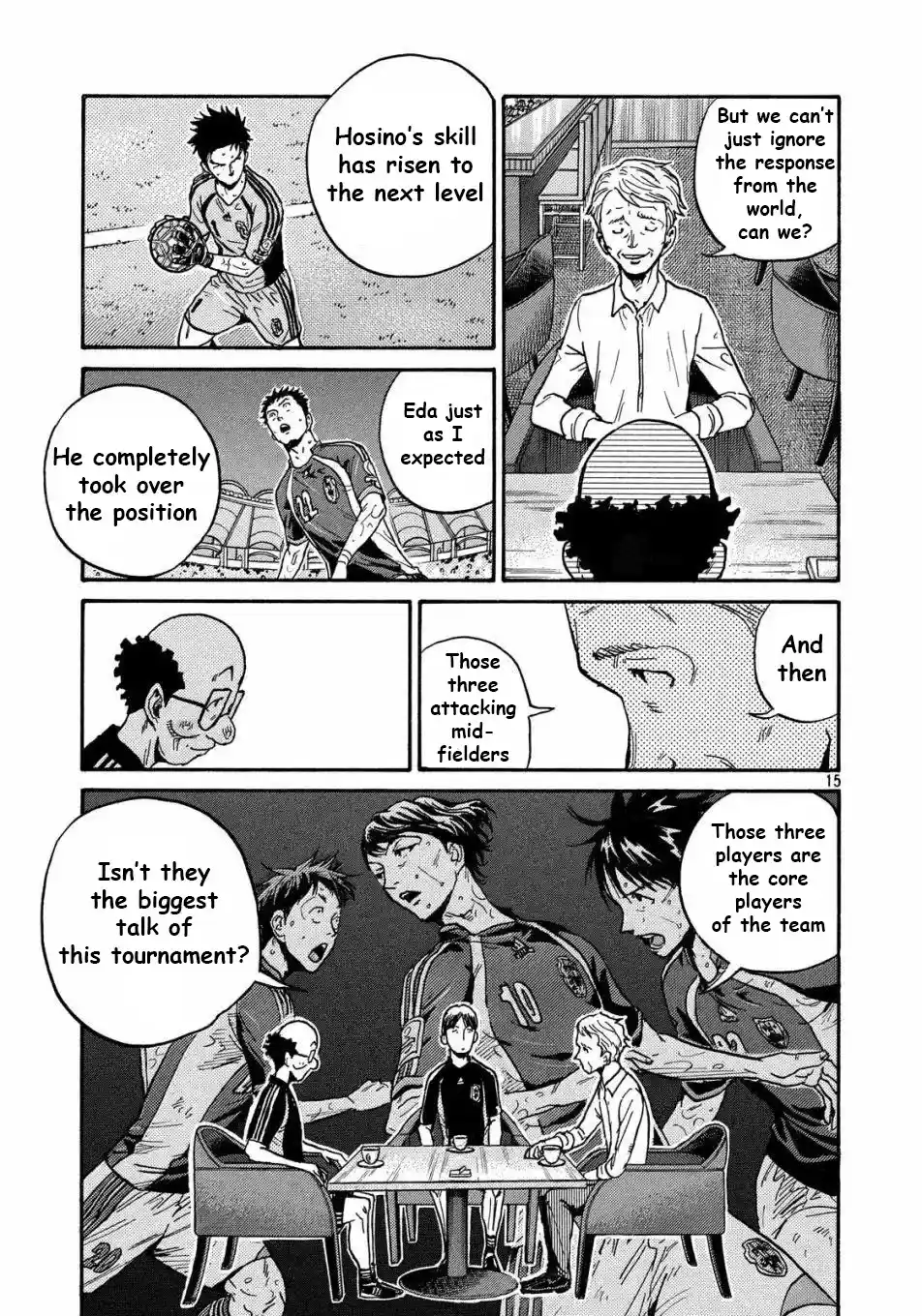 Giant Killing Chapter 517