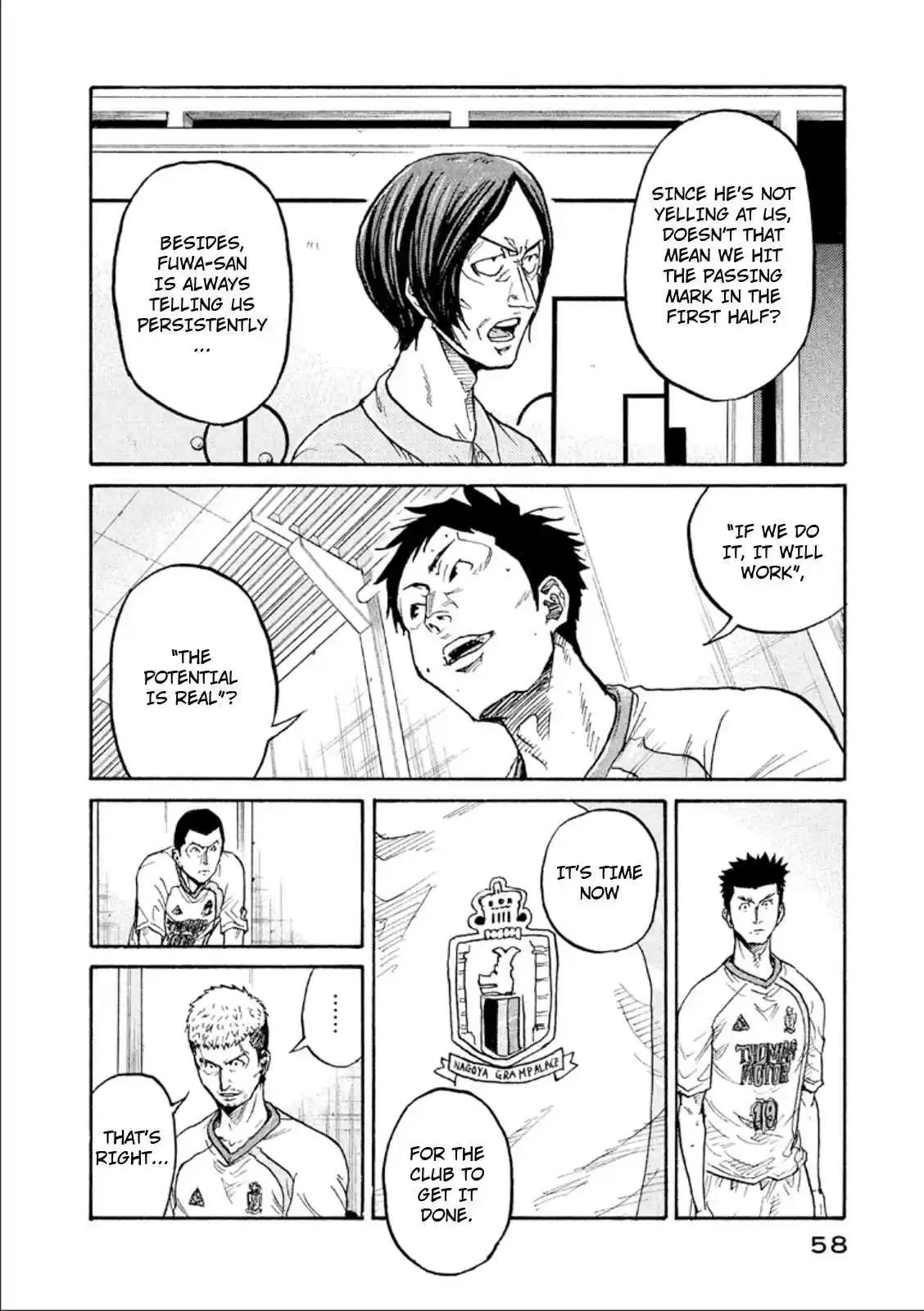 Giant Killing Vol. 32 Ch. 310