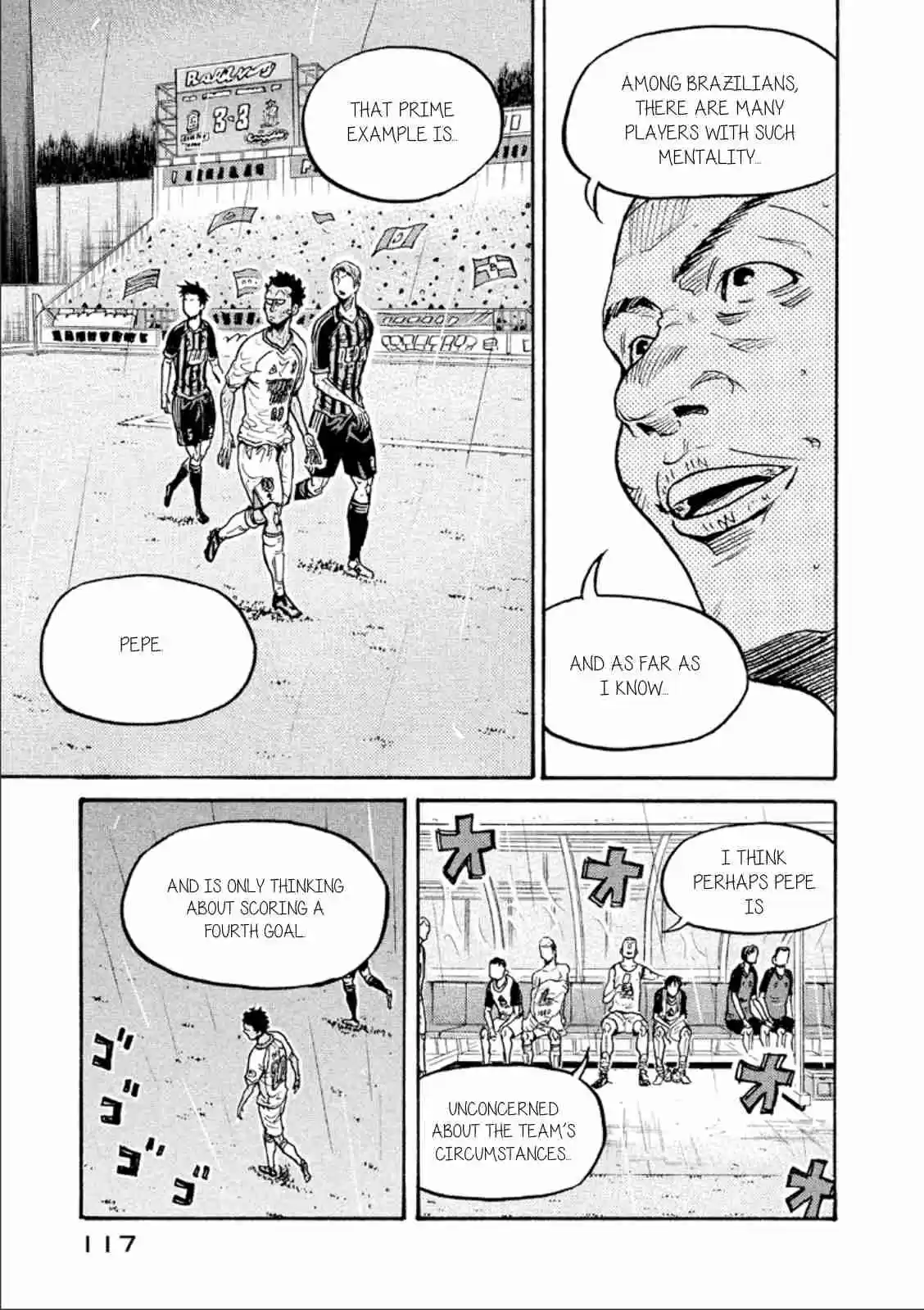 Giant Killing Vol. 33 Ch. 323