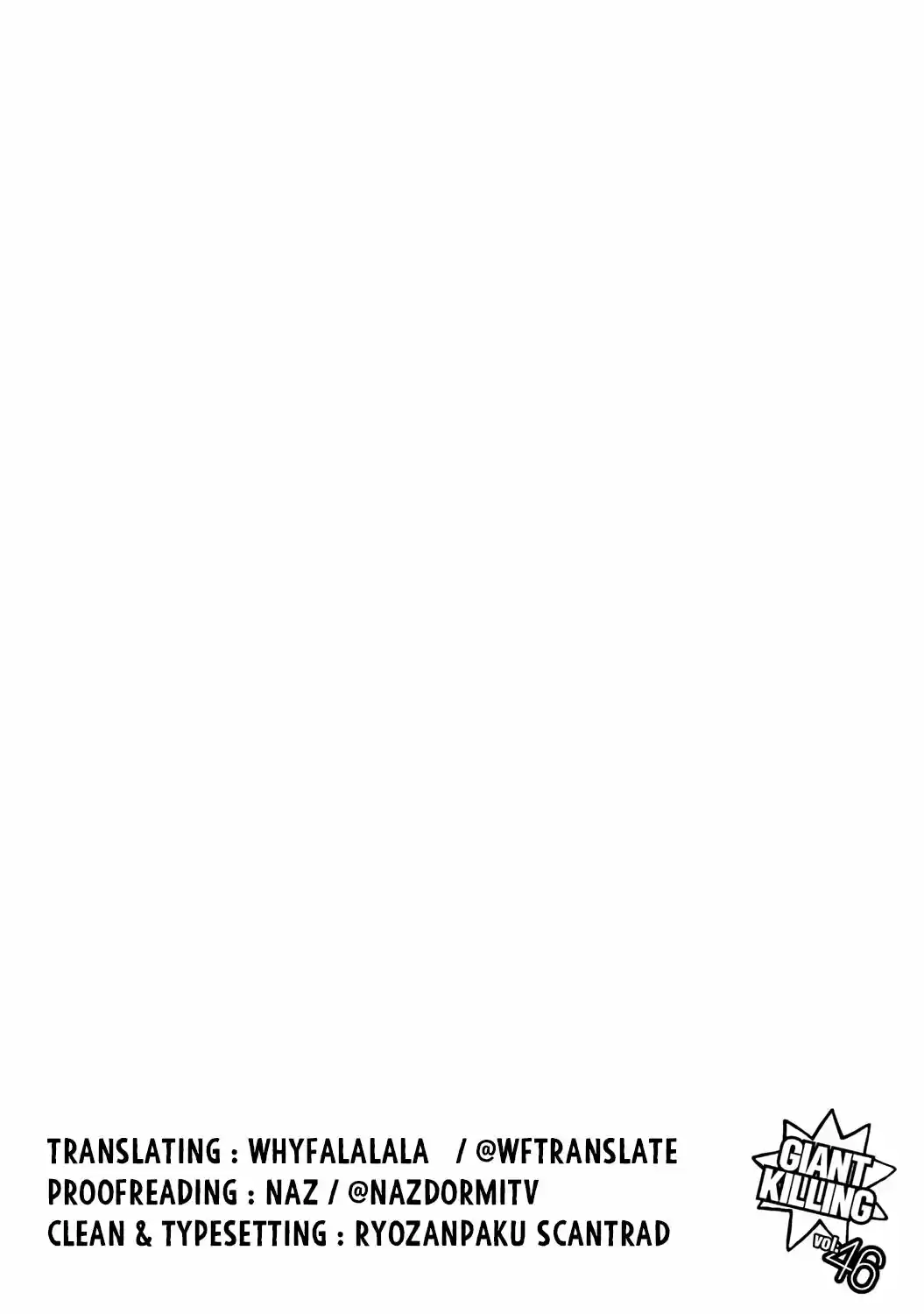 Giant Killing Vol.46 Chapter 448
