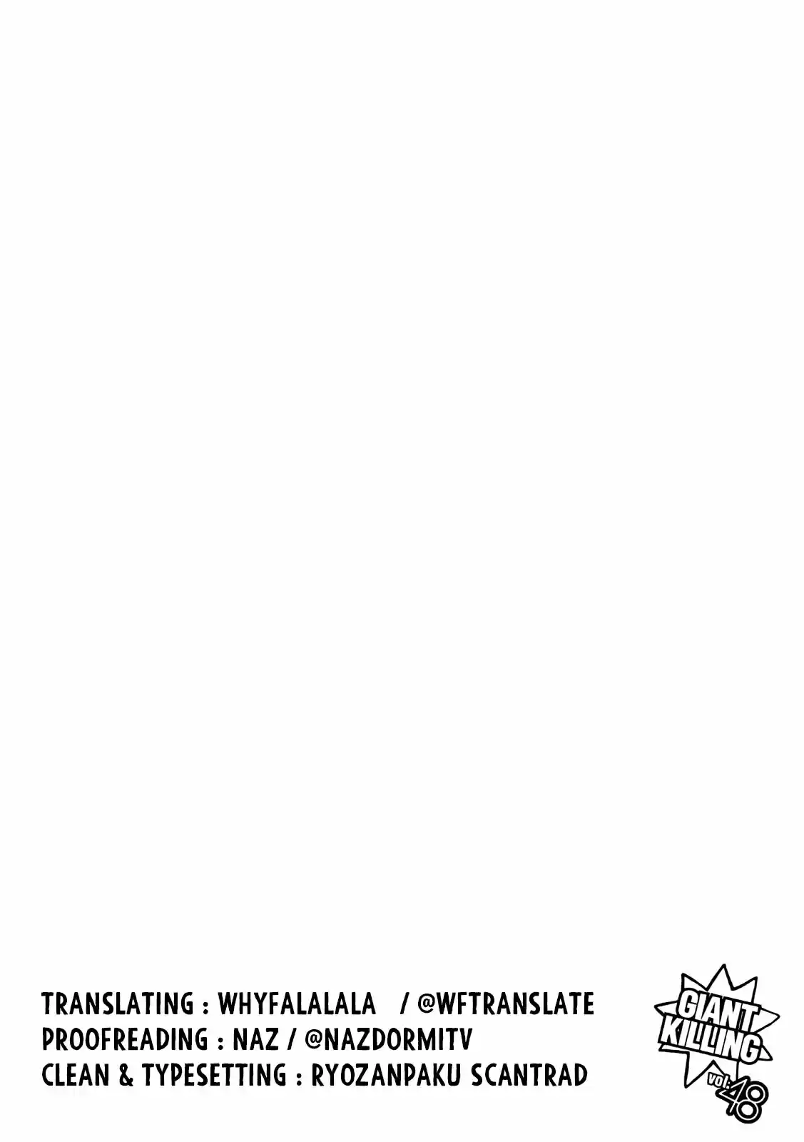 Giant Killing Vol.48 Chapter 468