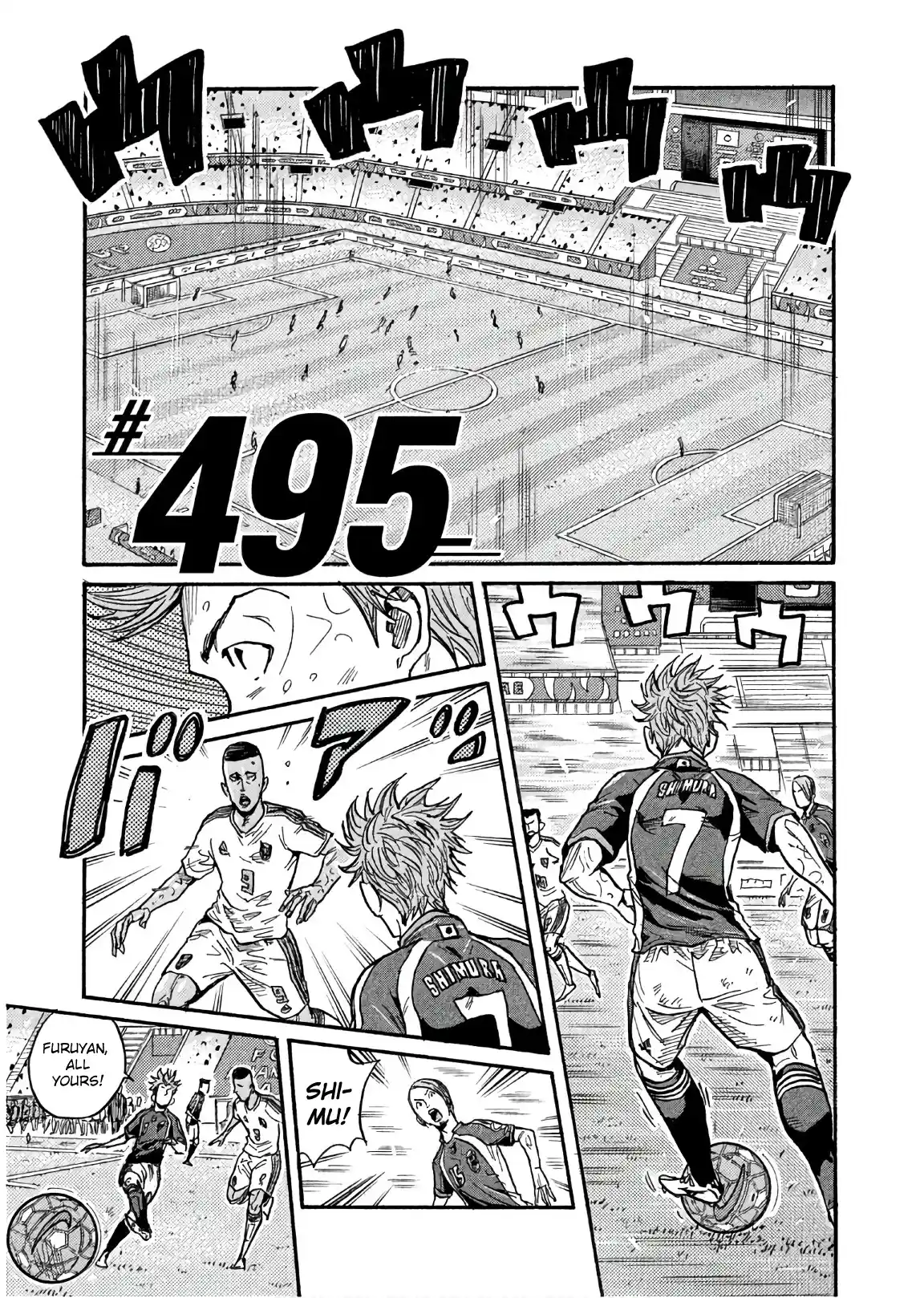 Giant Killing Vol.50 Chapter 495