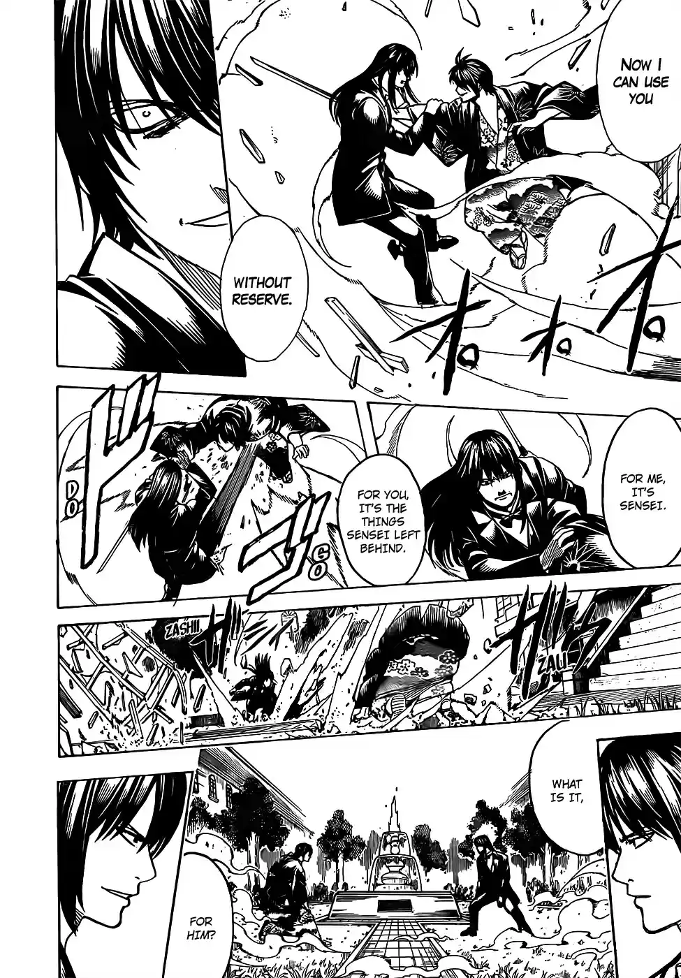 Gintama Vol. 76 Ch. 689 Hot Water Calms the Soul