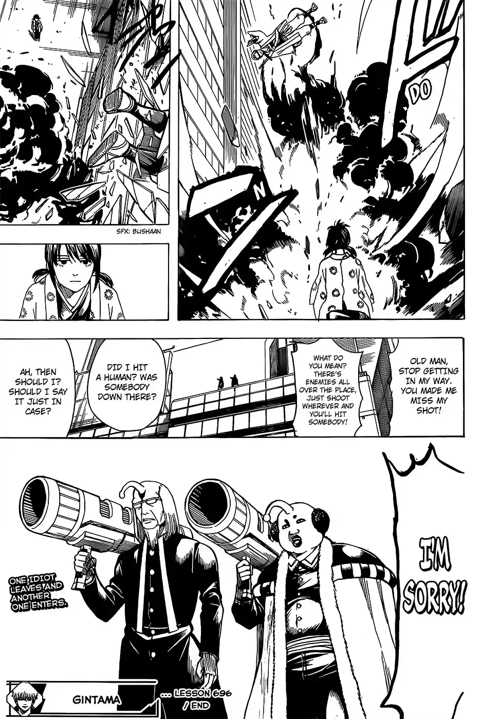Gintama Vol. 77 Ch. 696 Cheap Sake