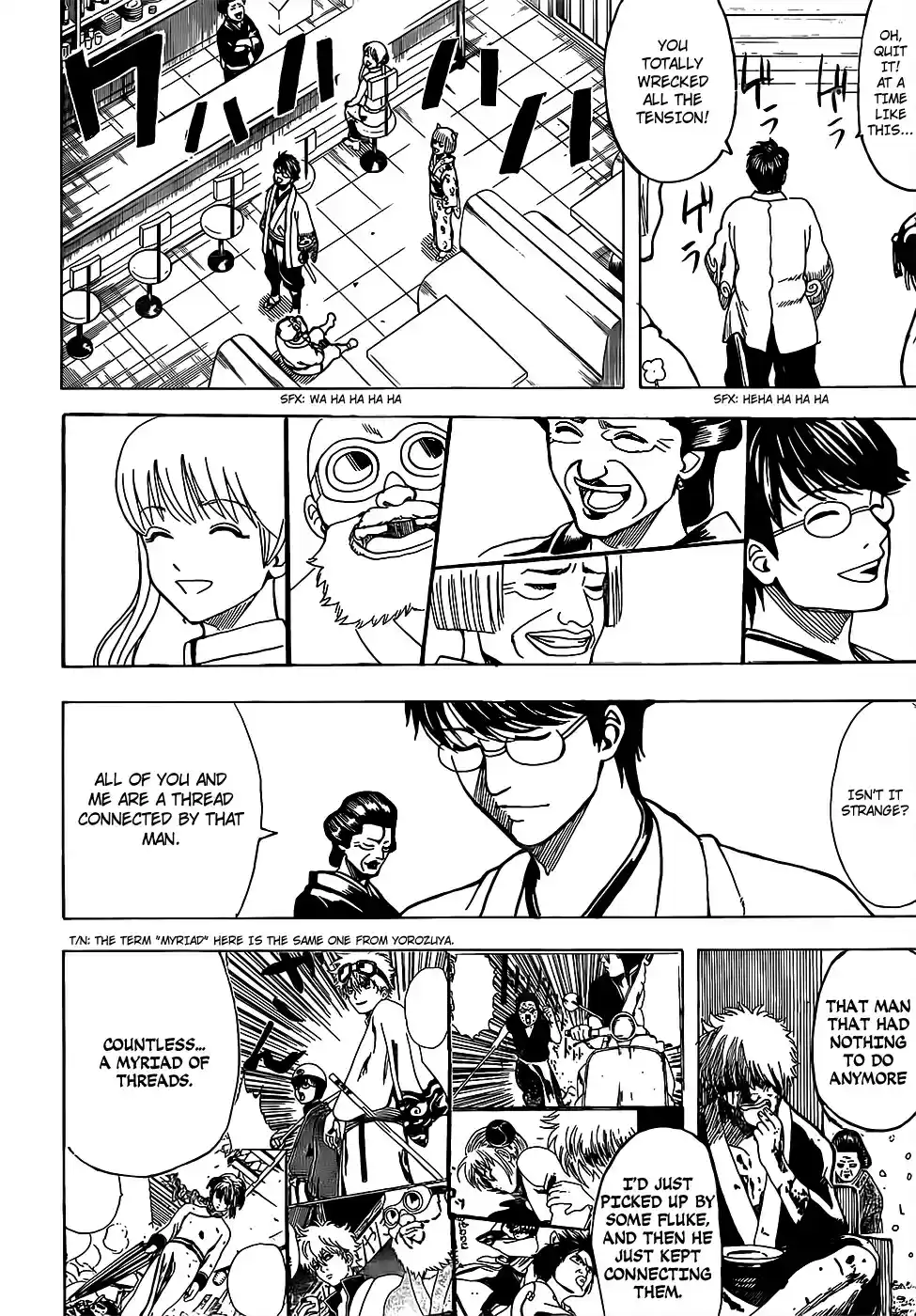 Gintama Vol. 77 Ch. 697 A Myriad of Threads