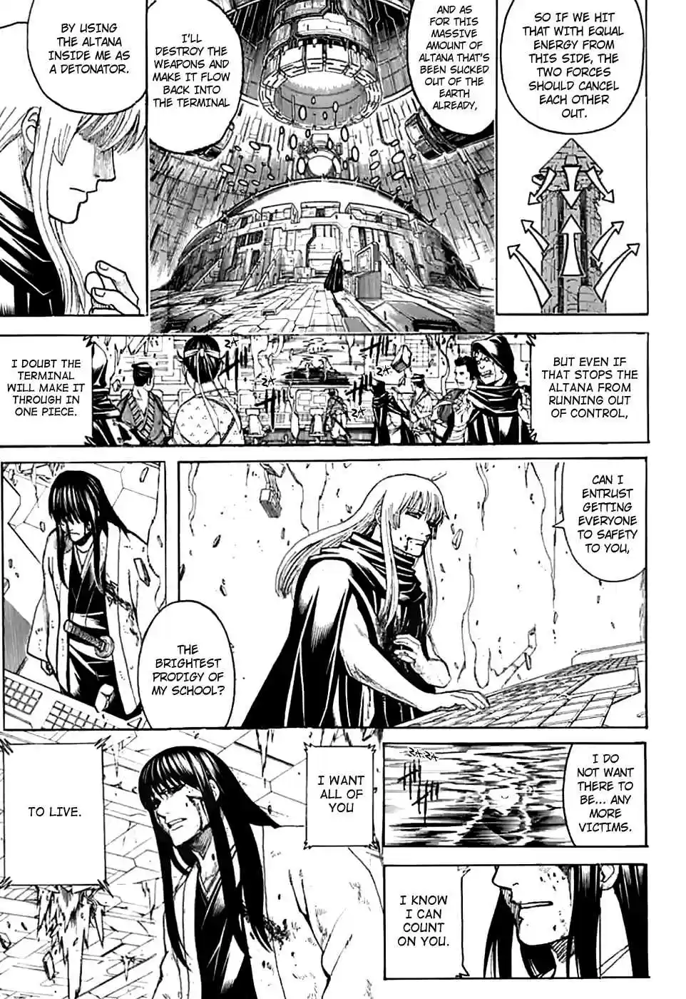 Gintama Vol. 77 Ch. 704 Nobody with a Natural Perm is a Decent Guy