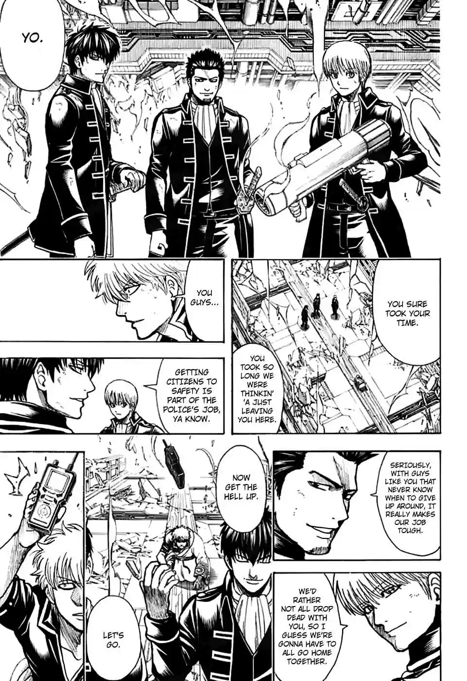 Gintama Vol. 77 Ch. 704 Nobody with a Natural Perm is a Decent Guy