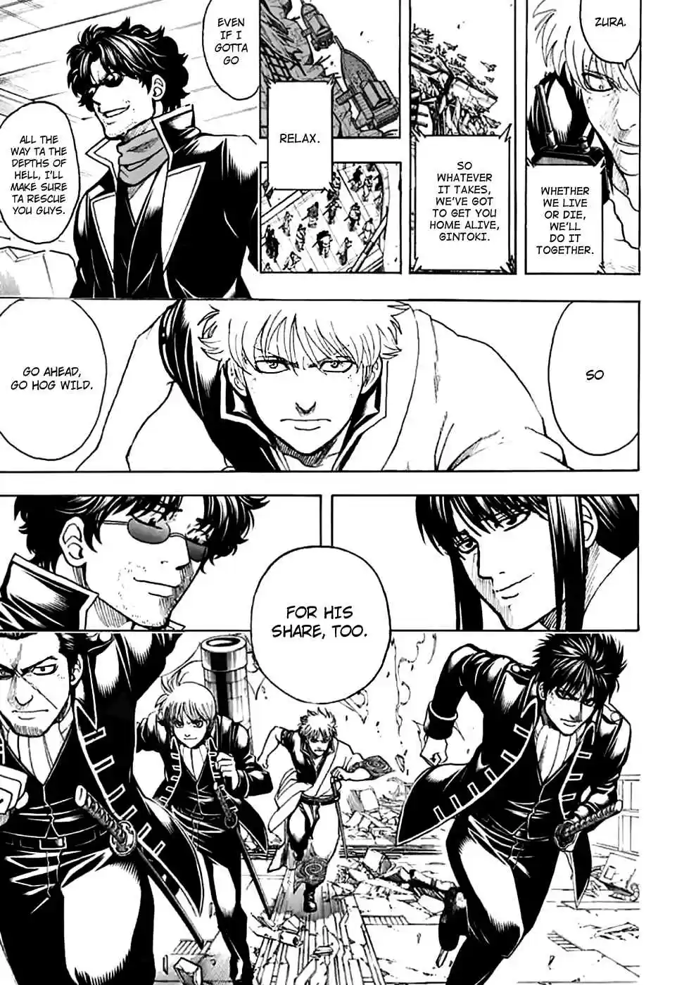 Gintama Vol. 77 Ch. 704 Nobody with a Natural Perm is a Decent Guy