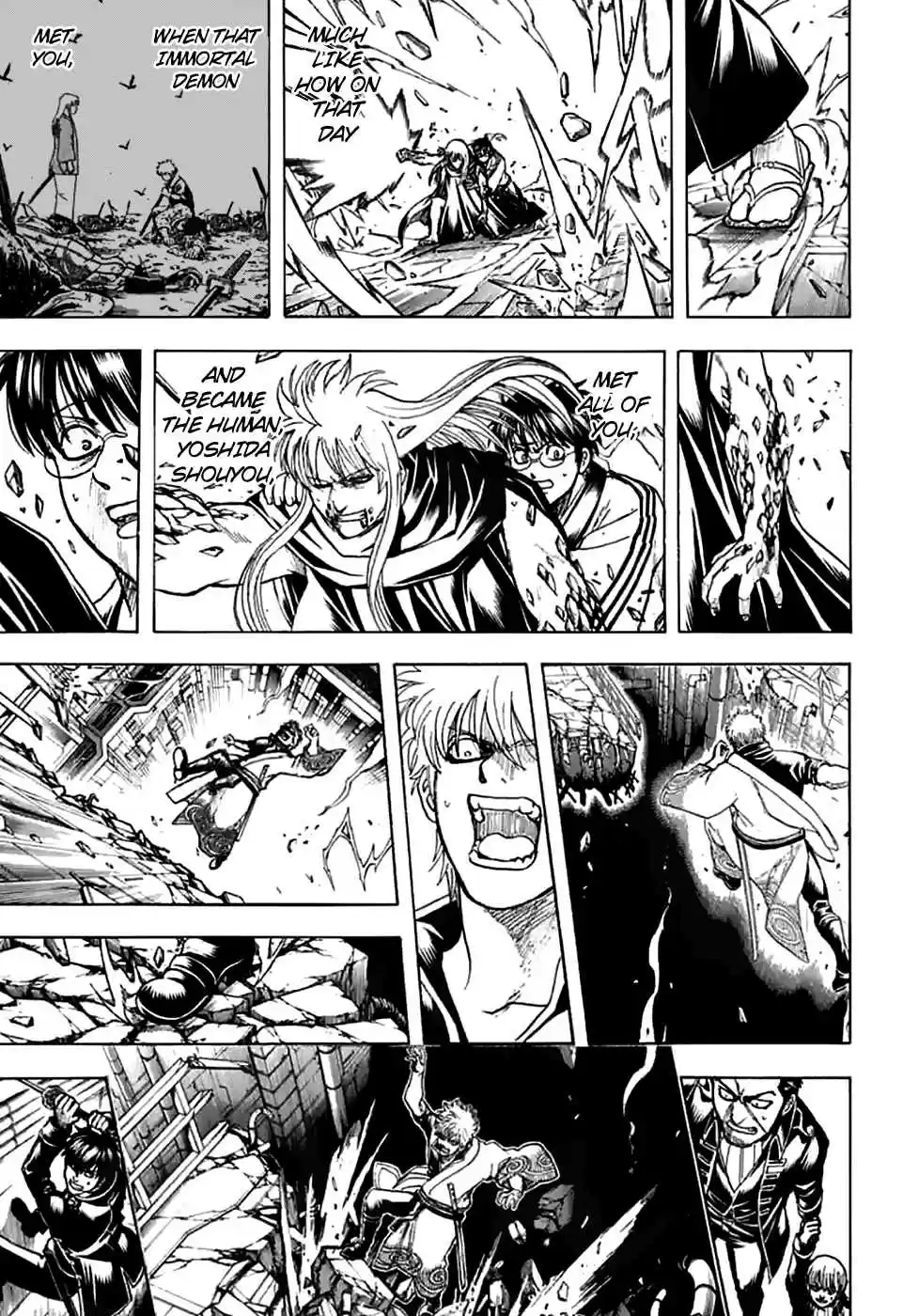 Gintama Vol. 77 Ch. 704 Nobody with a Natural Perm is a Decent Guy