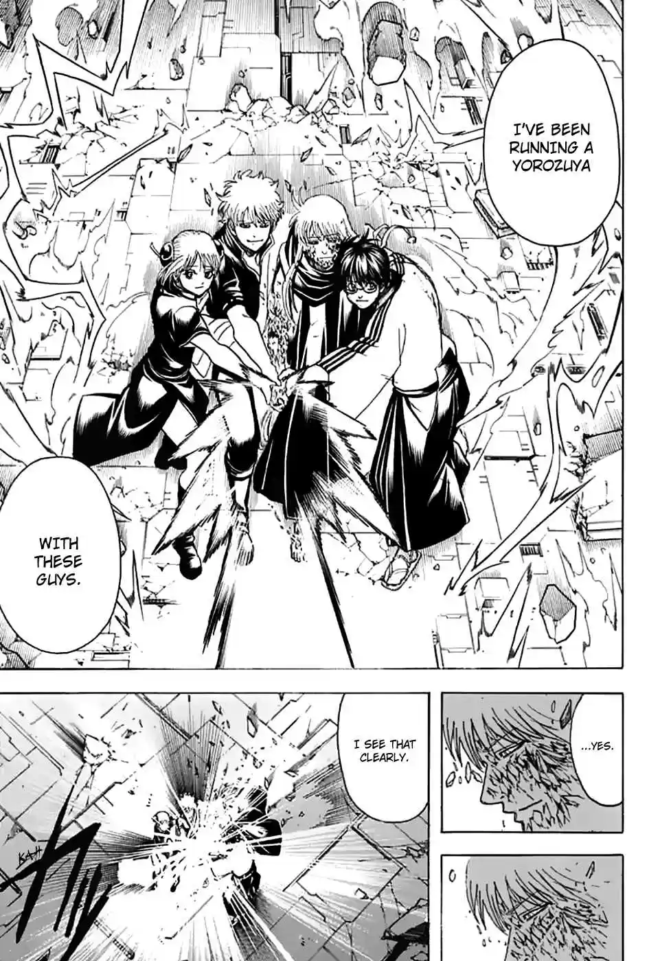 Gintama Vol. 77 Ch. 704 Nobody with a Natural Perm is a Decent Guy