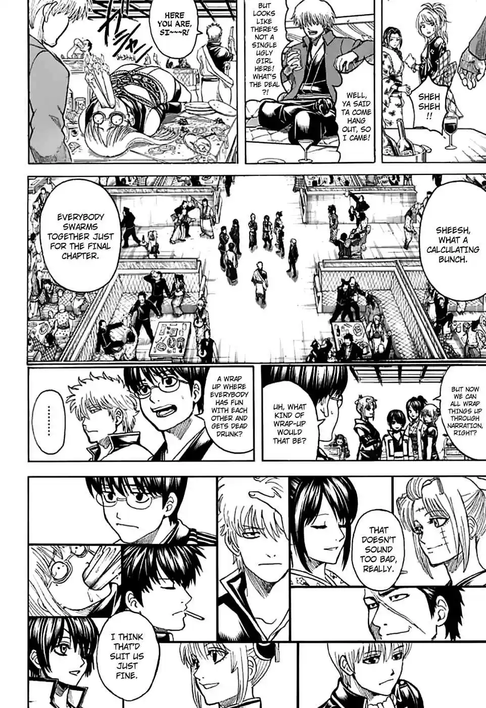 Gintama Vol. 77 Ch. 704 Nobody with a Natural Perm is a Decent Guy