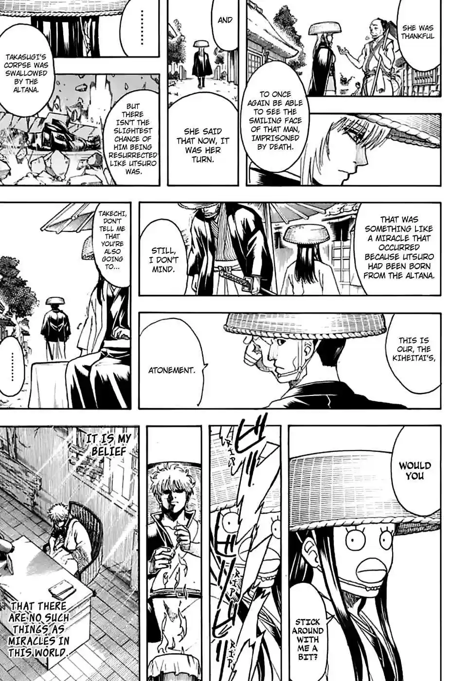 Gintama Vol. 77 Ch. 704 Nobody with a Natural Perm is a Decent Guy