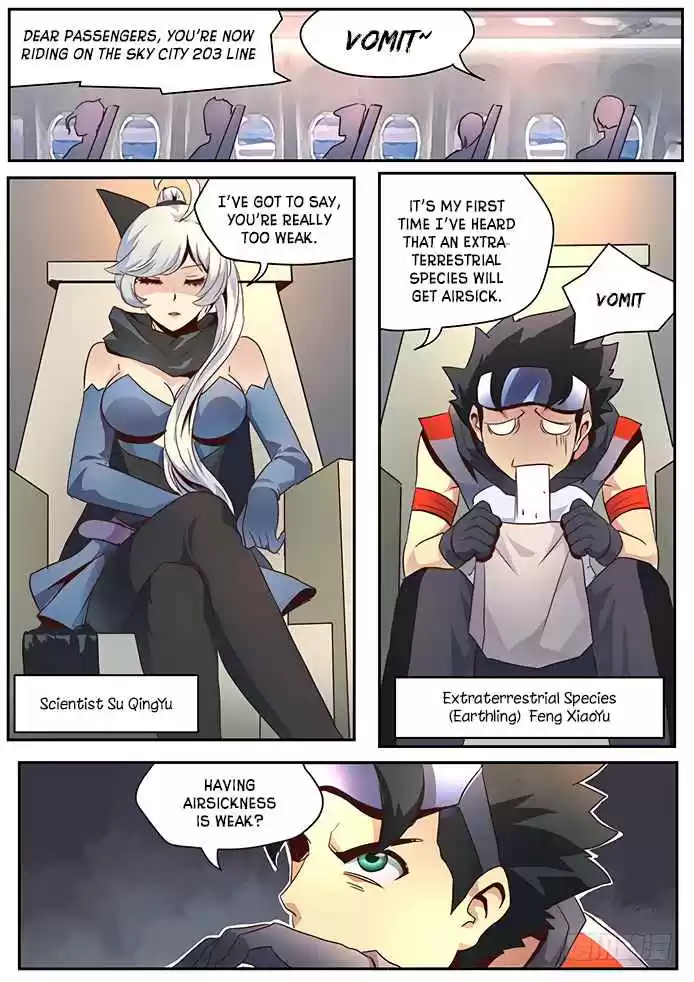 Girl and Science Vol. 1 Ch. 21 A plane?