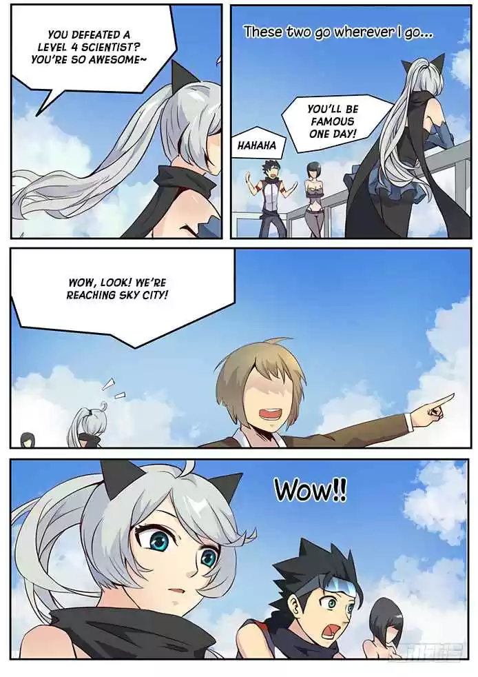 Girl and Science Vol. 1 Ch. 22 Sky City
