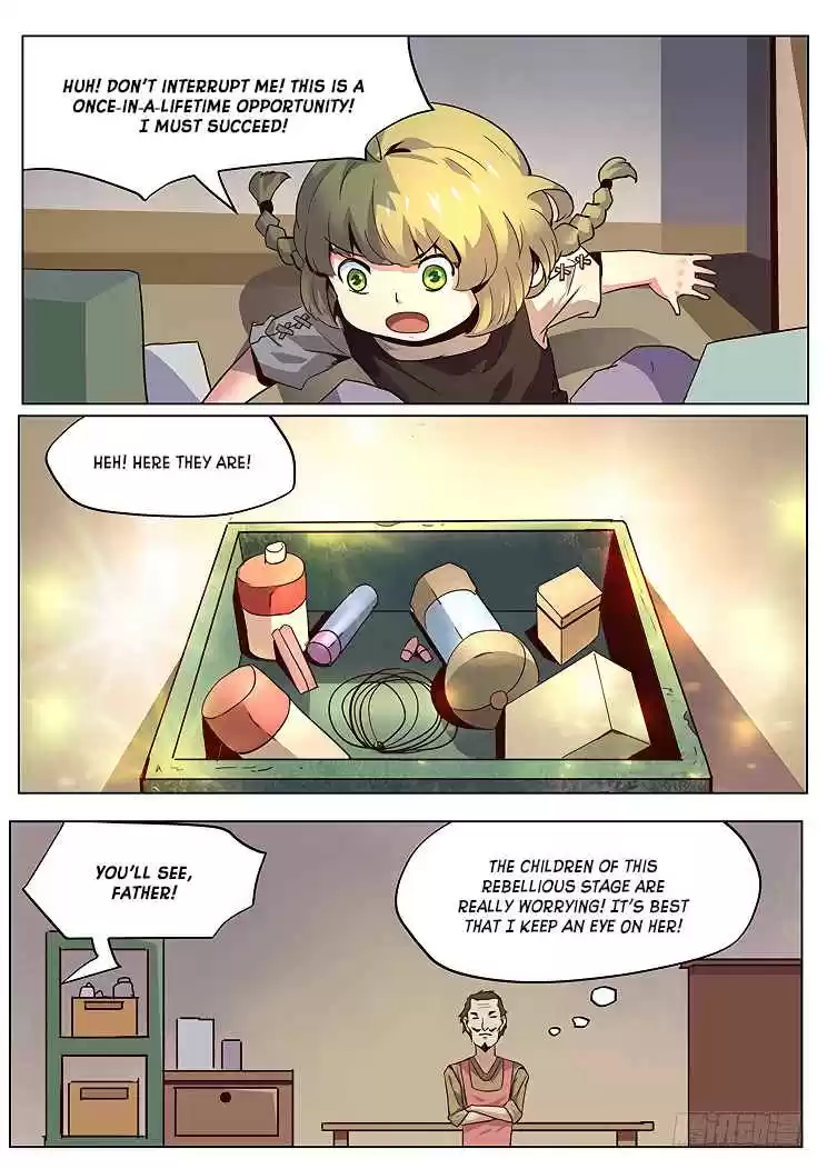 Girl and Science Vol. 1 Ch. 36 Wei WeiEn, the profiteer