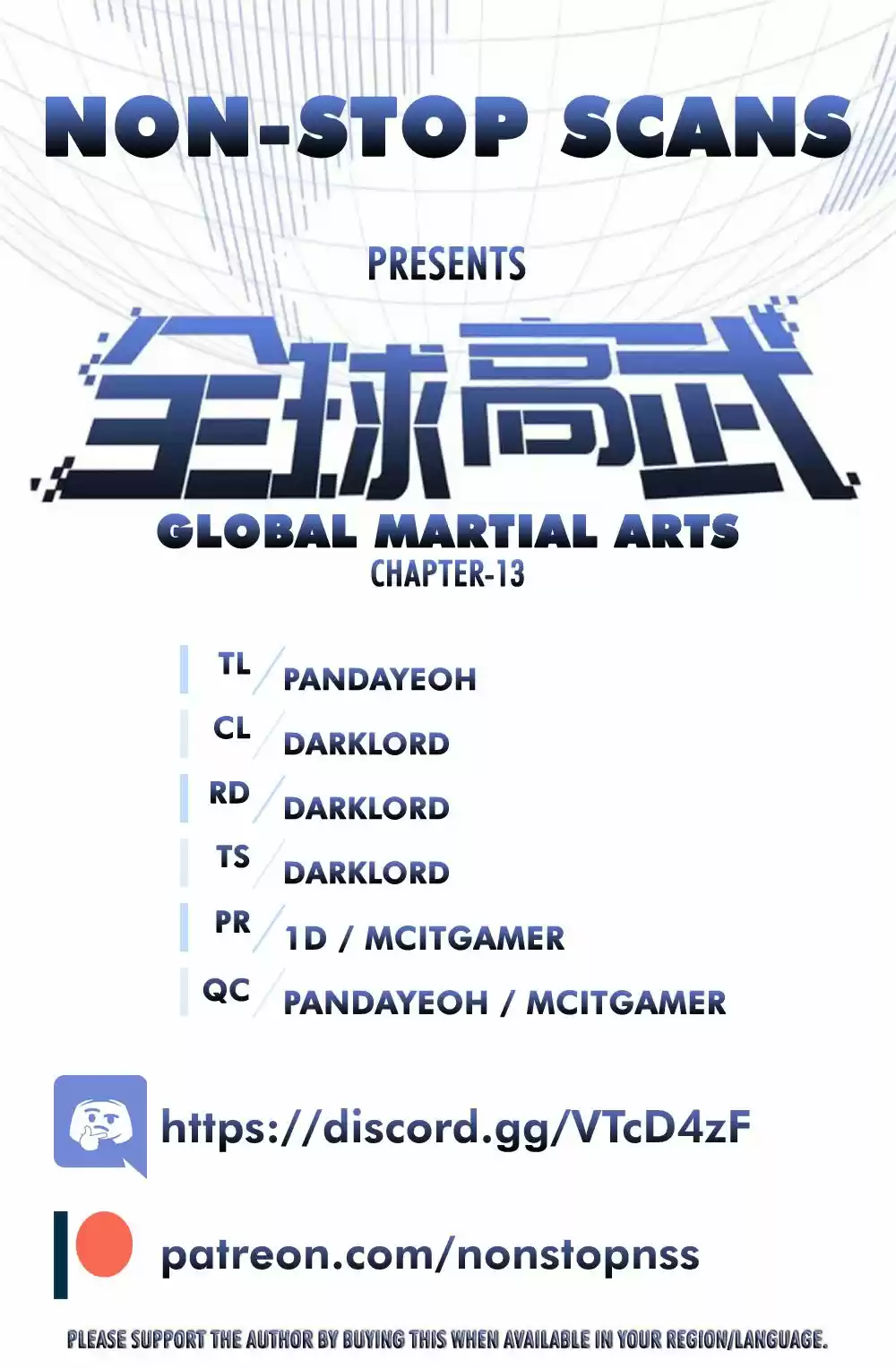 Global Martial Arts Ch. 13