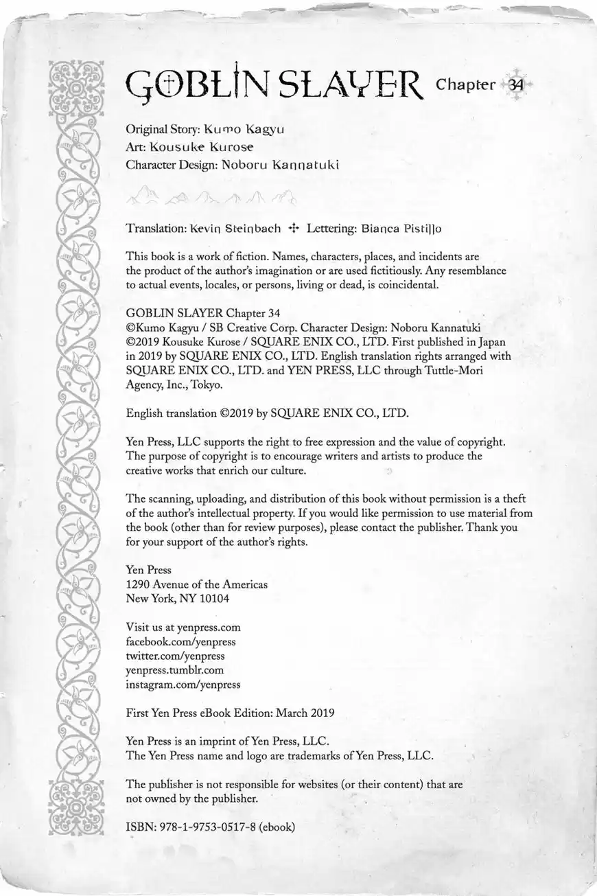Goblin Slayer 34