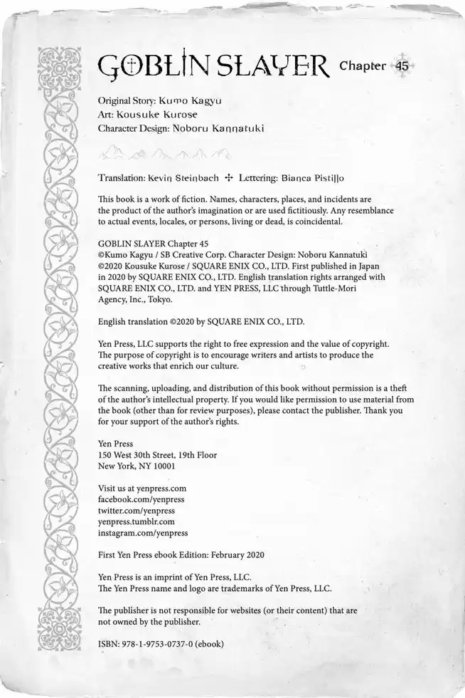 Goblin Slayer 45