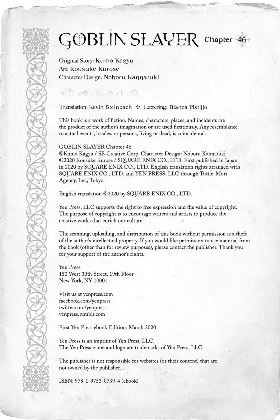 Goblin Slayer 46