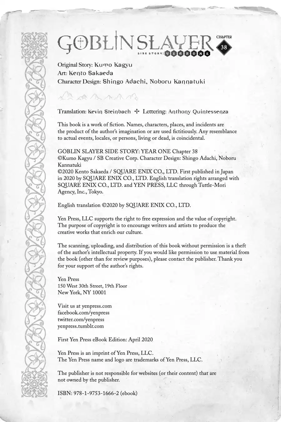 Goblin Slayer: Side Story Year One 38