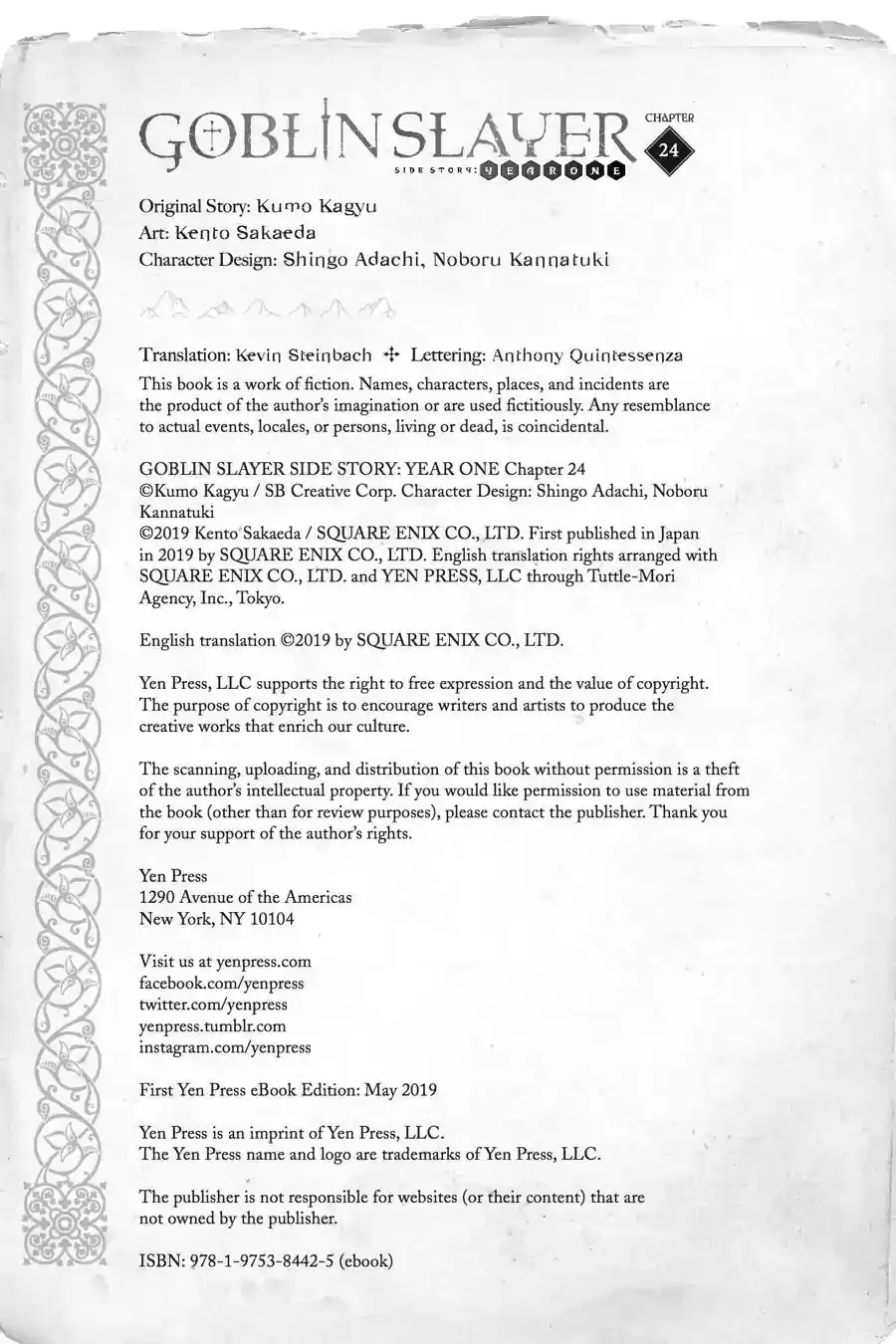 Goblin Slayer: Side Story Year One Vol.1 Chapter 24