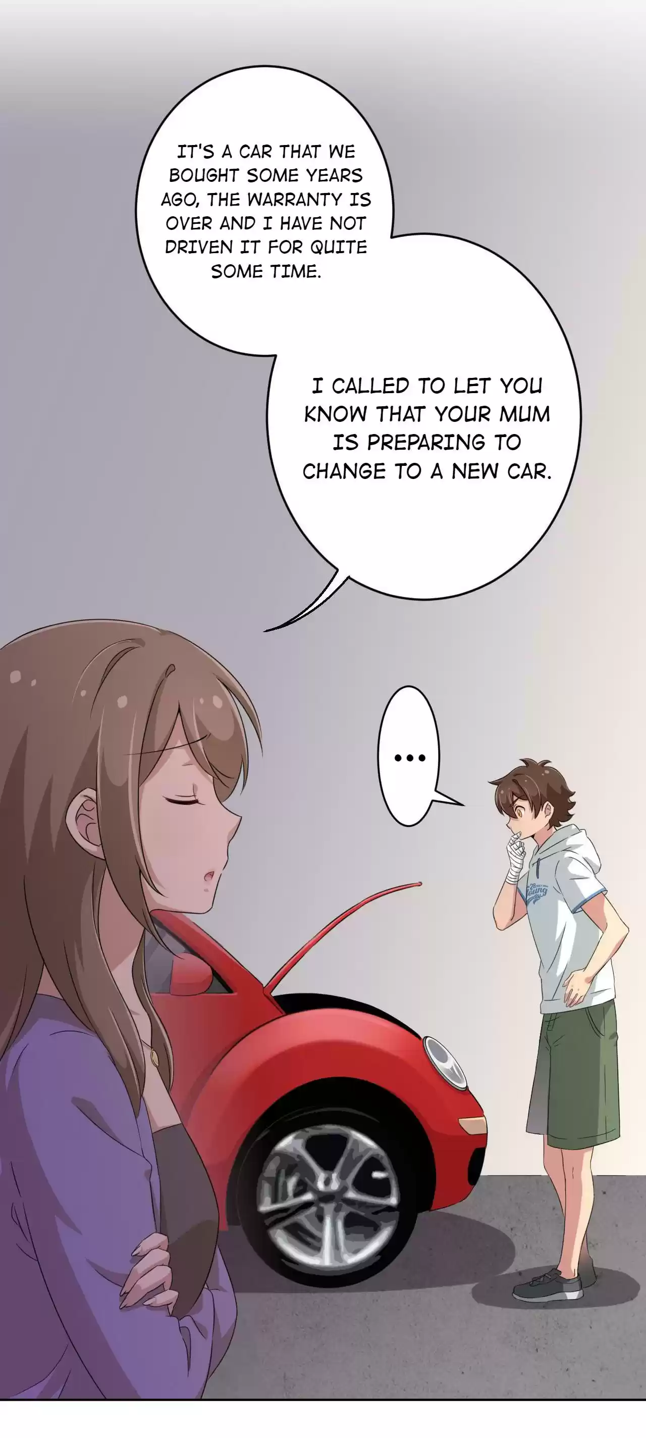 God Gave Me This Awkward Superpower, What Is It for? 22 Car Babe's Debut