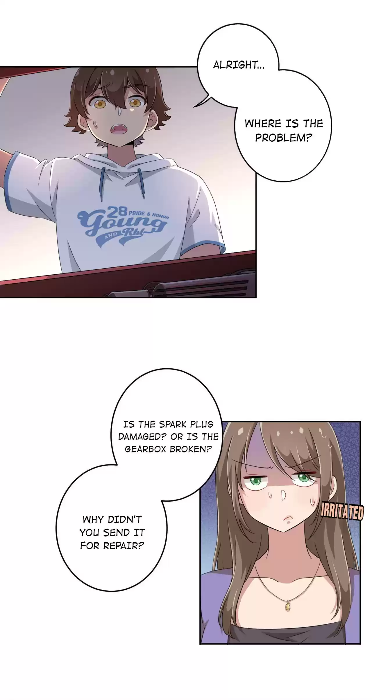 God Gave Me This Awkward Superpower, What Is It for? 22 Car Babe's Debut