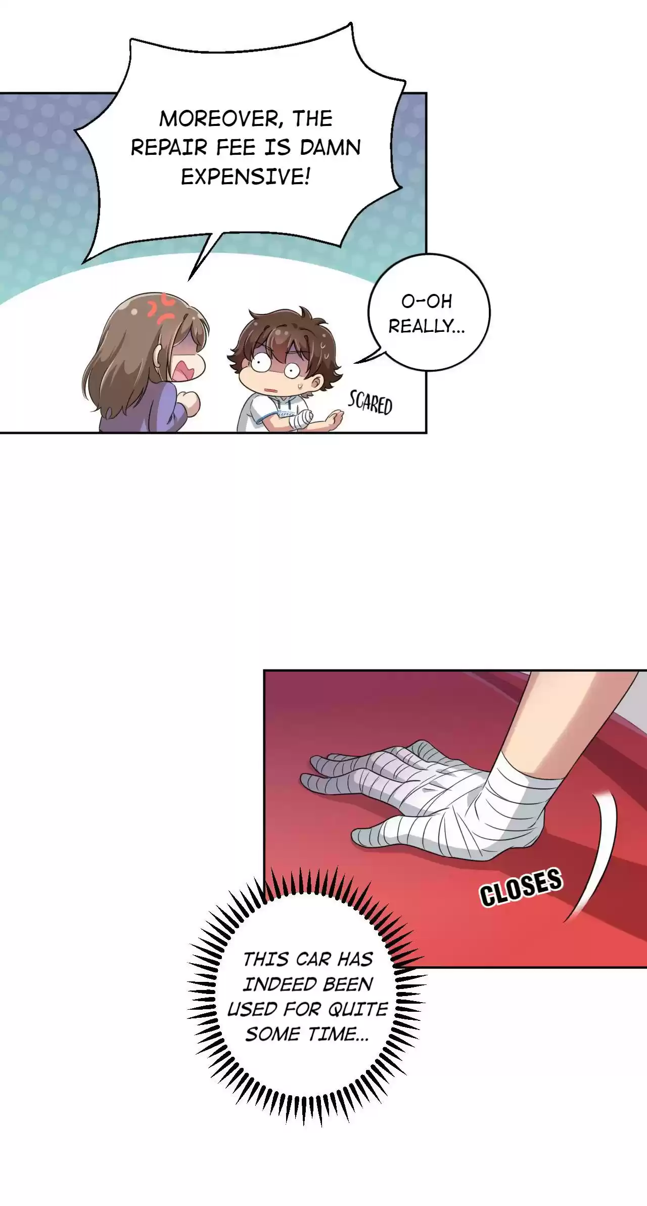 God Gave Me This Awkward Superpower, What Is It for? 22 Car Babe's Debut