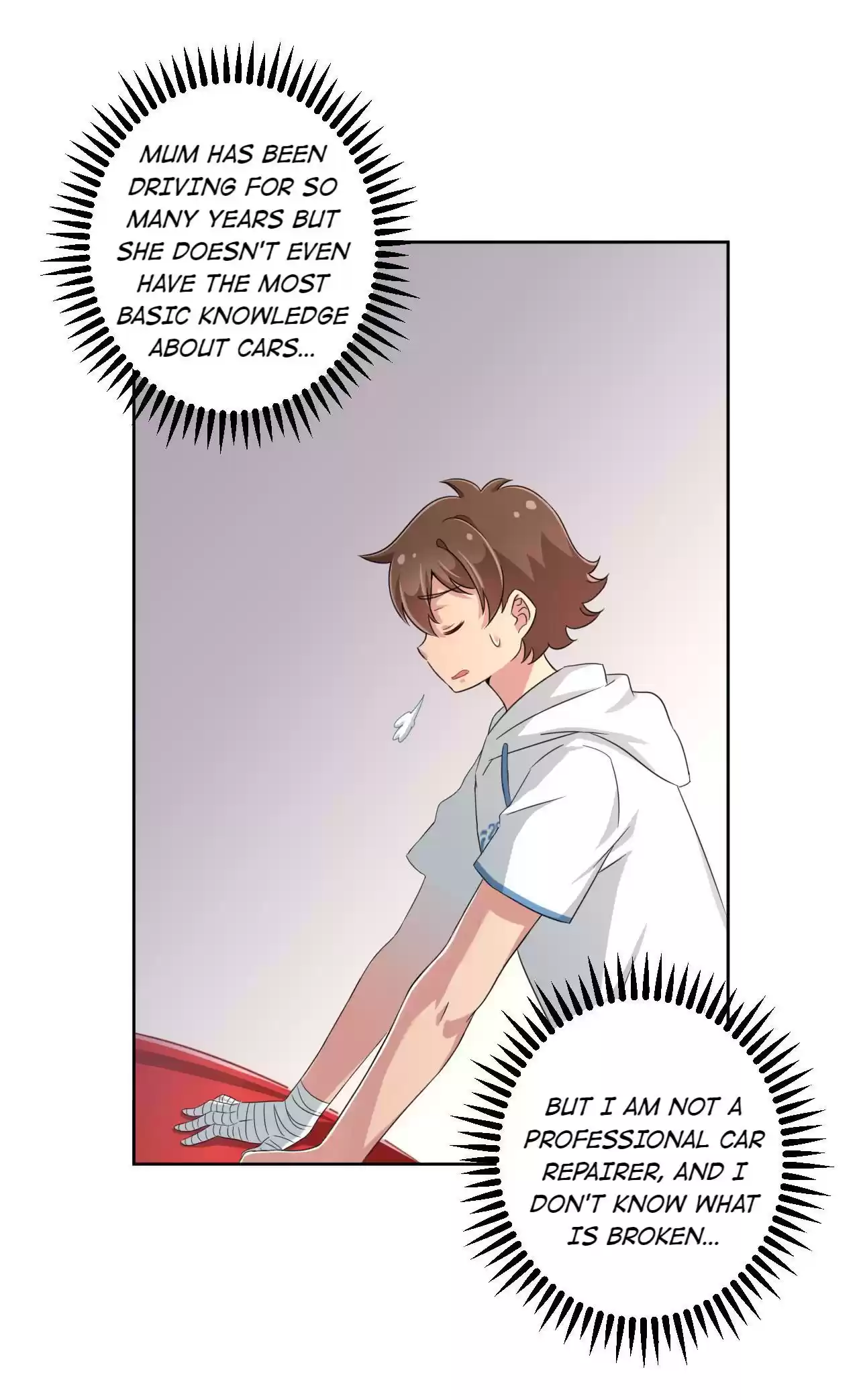 God Gave Me This Awkward Superpower, What Is It for? 22 Car Babe's Debut