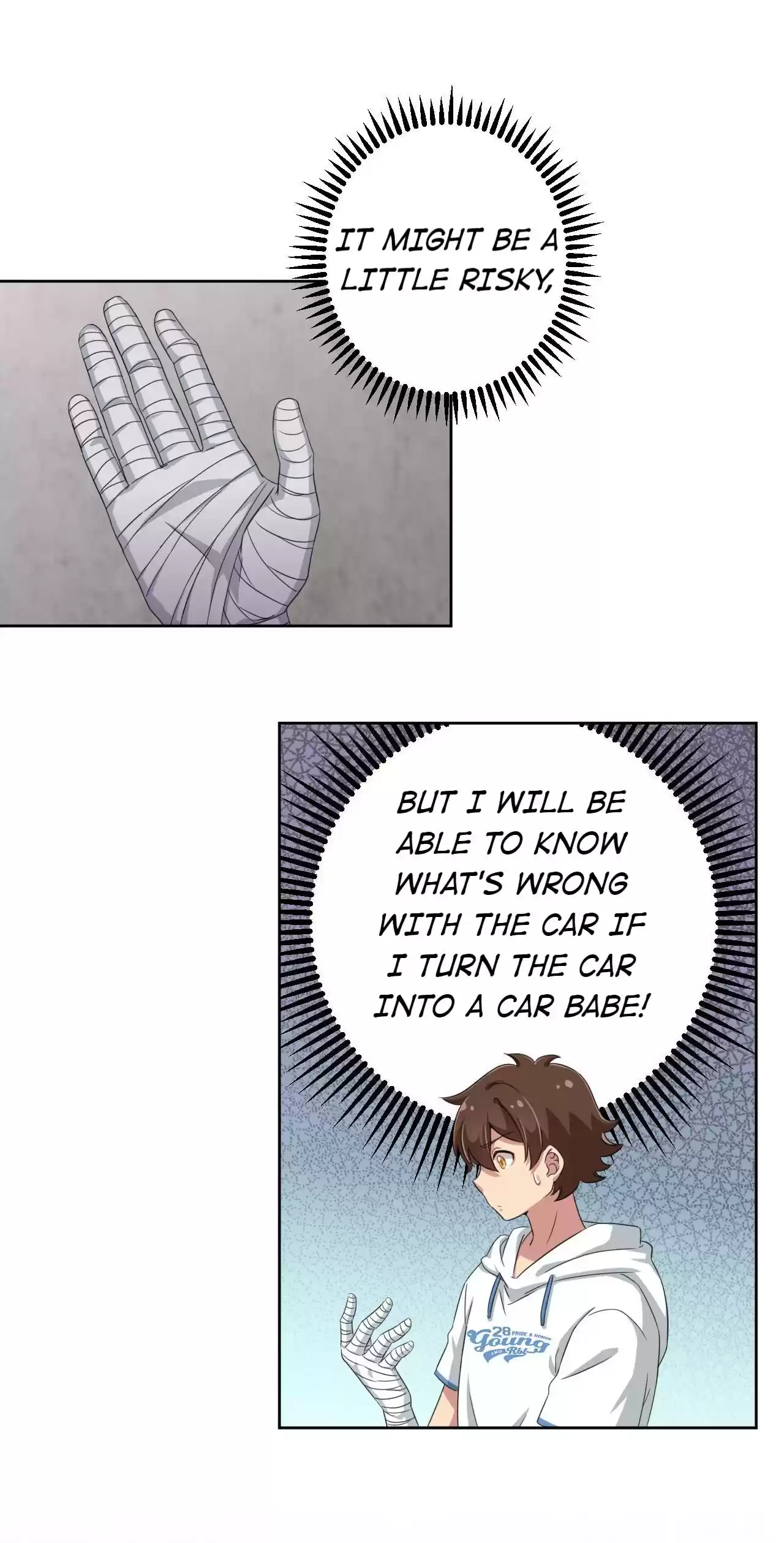 God Gave Me This Awkward Superpower, What Is It for? 22 Car Babe's Debut