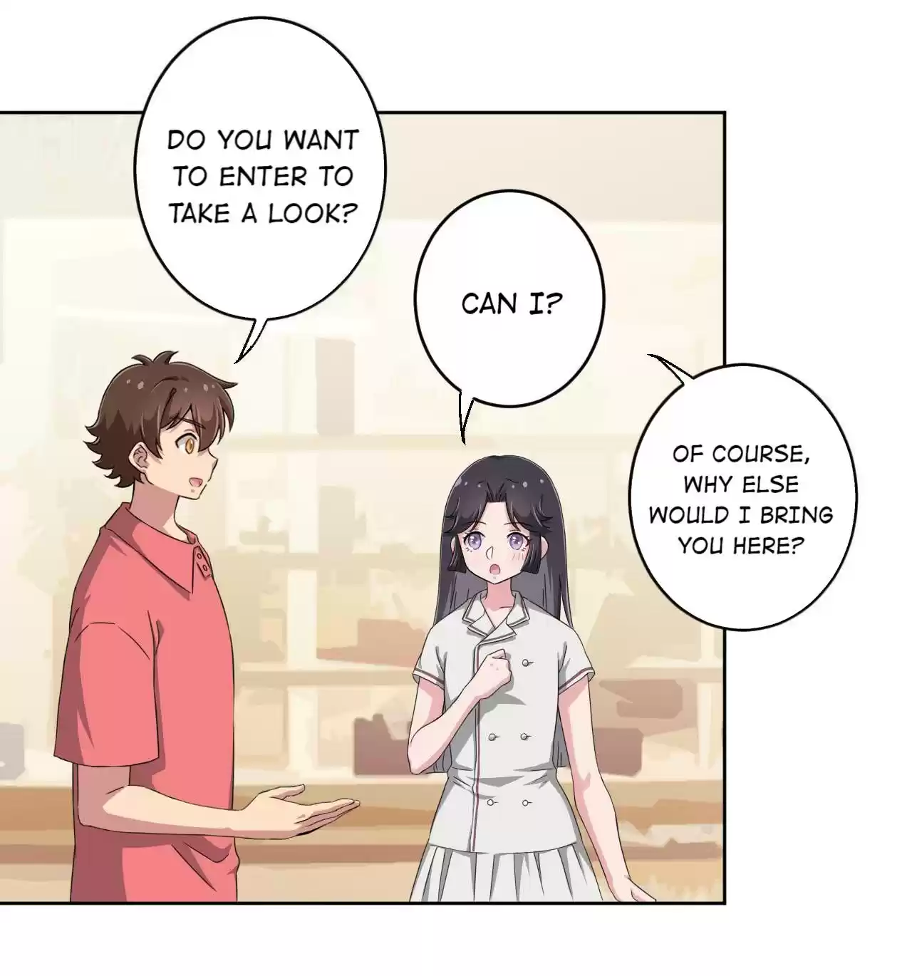 God Gave Me This Awkward Superpower, What Is It for? 34 Thank You, Young Master