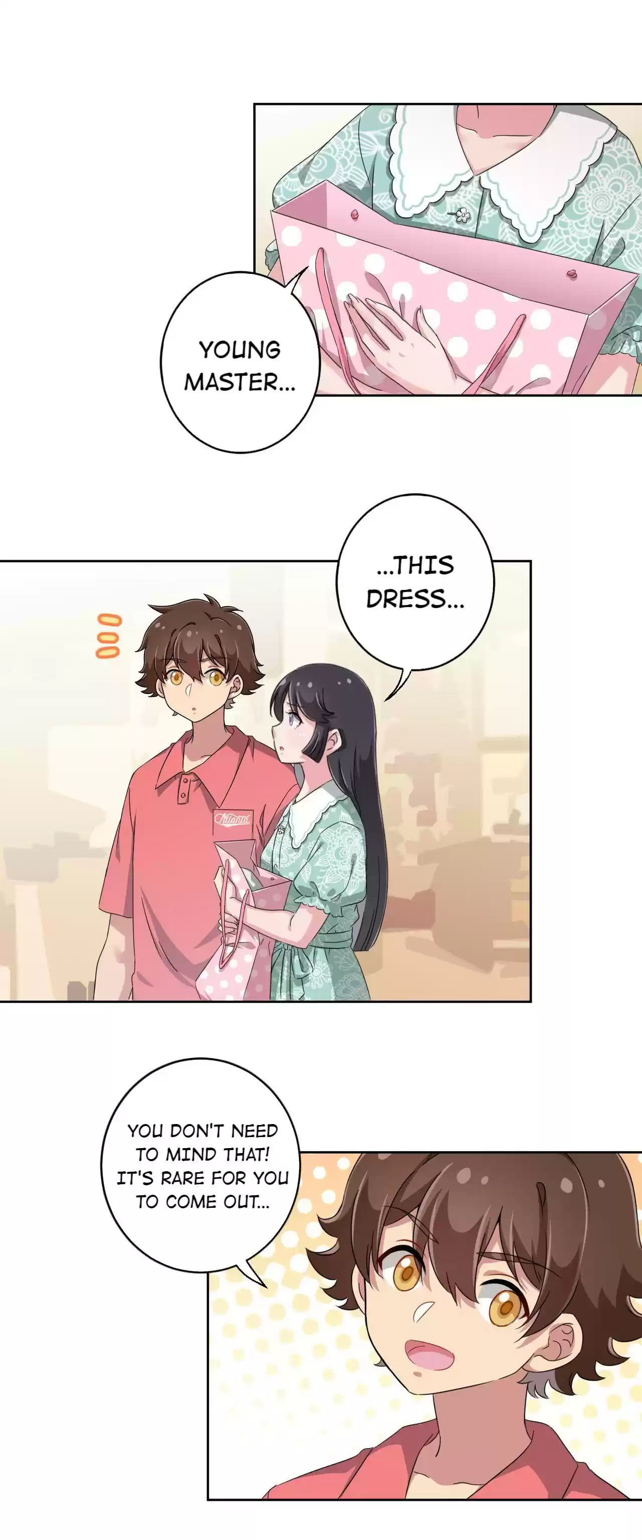 God Gave Me This Awkward Superpower, What Is It for? 34 Thank You, Young Master