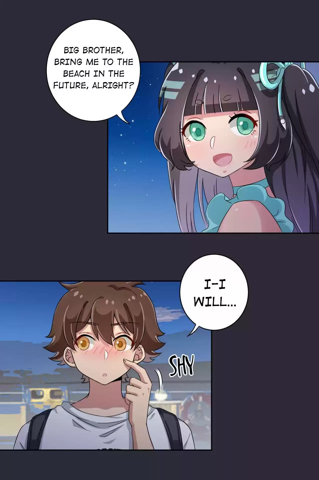 God Gave Me This Awkward Superpower, What Is It for? 39 Yozora, Do You Want to Watch the Sea?