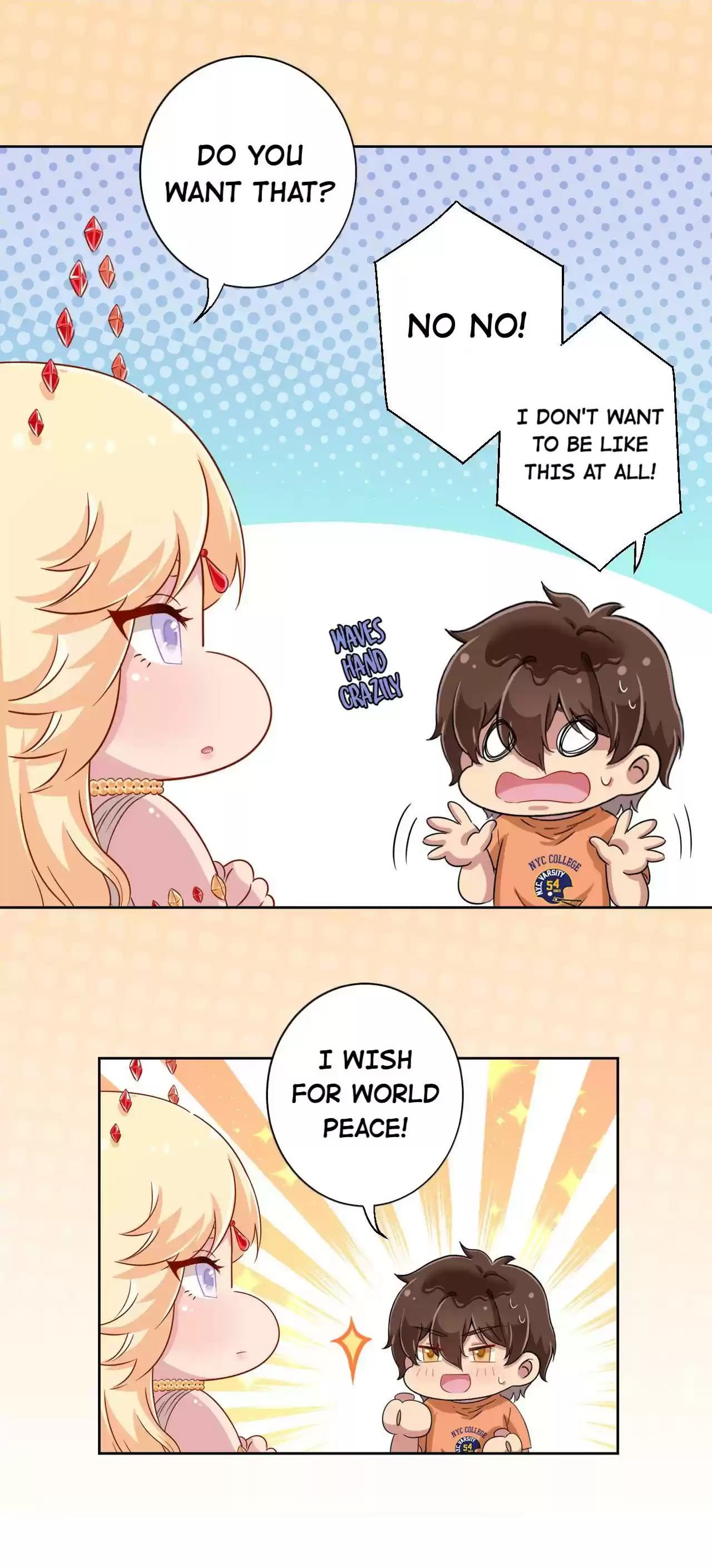 God Gave Me This Awkward Superpower, What Is It for? 48 The Person Chosen by God