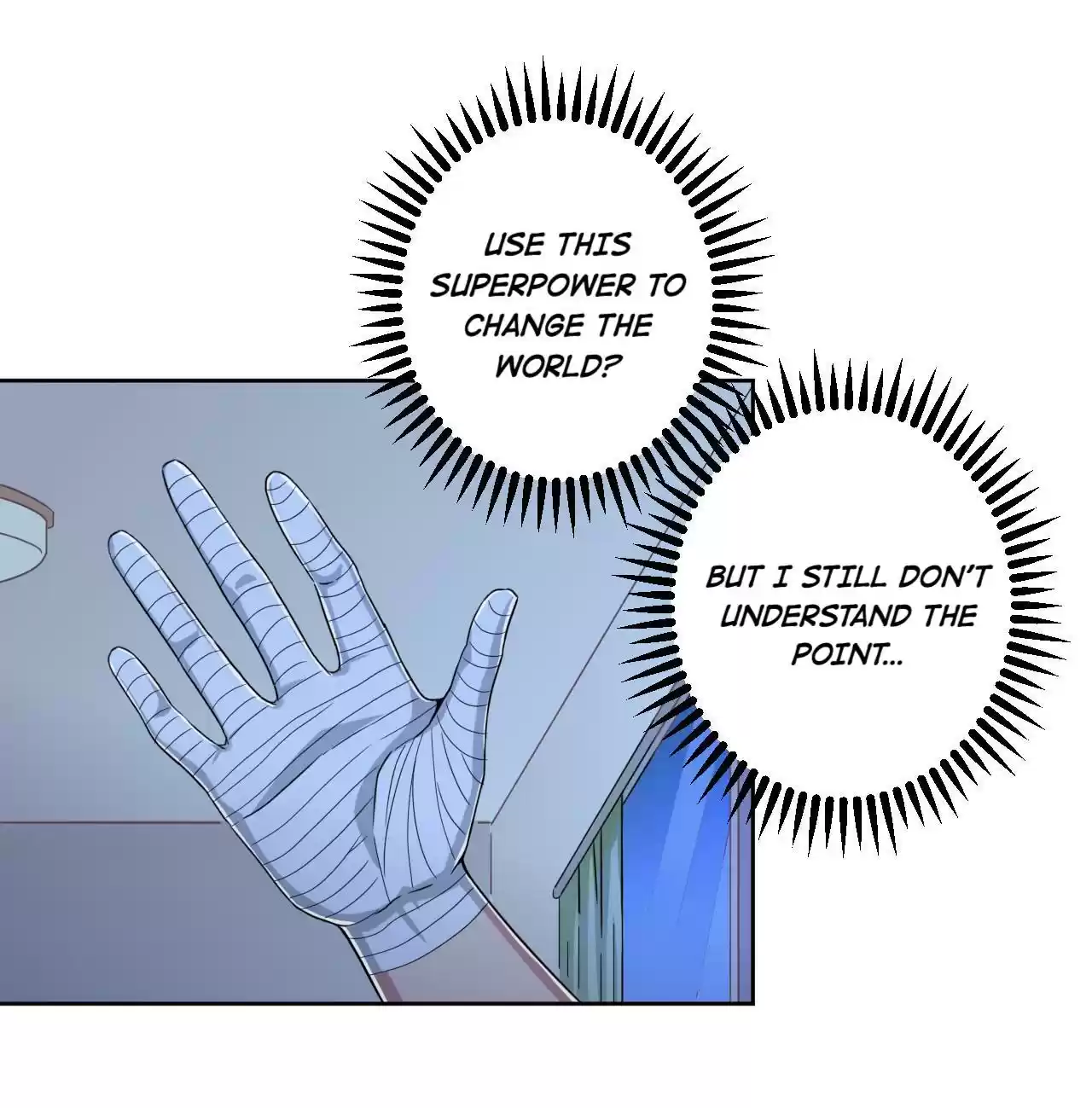 God Gave Me This Awkward Superpower, What Is It for? 48 The Person Chosen by God