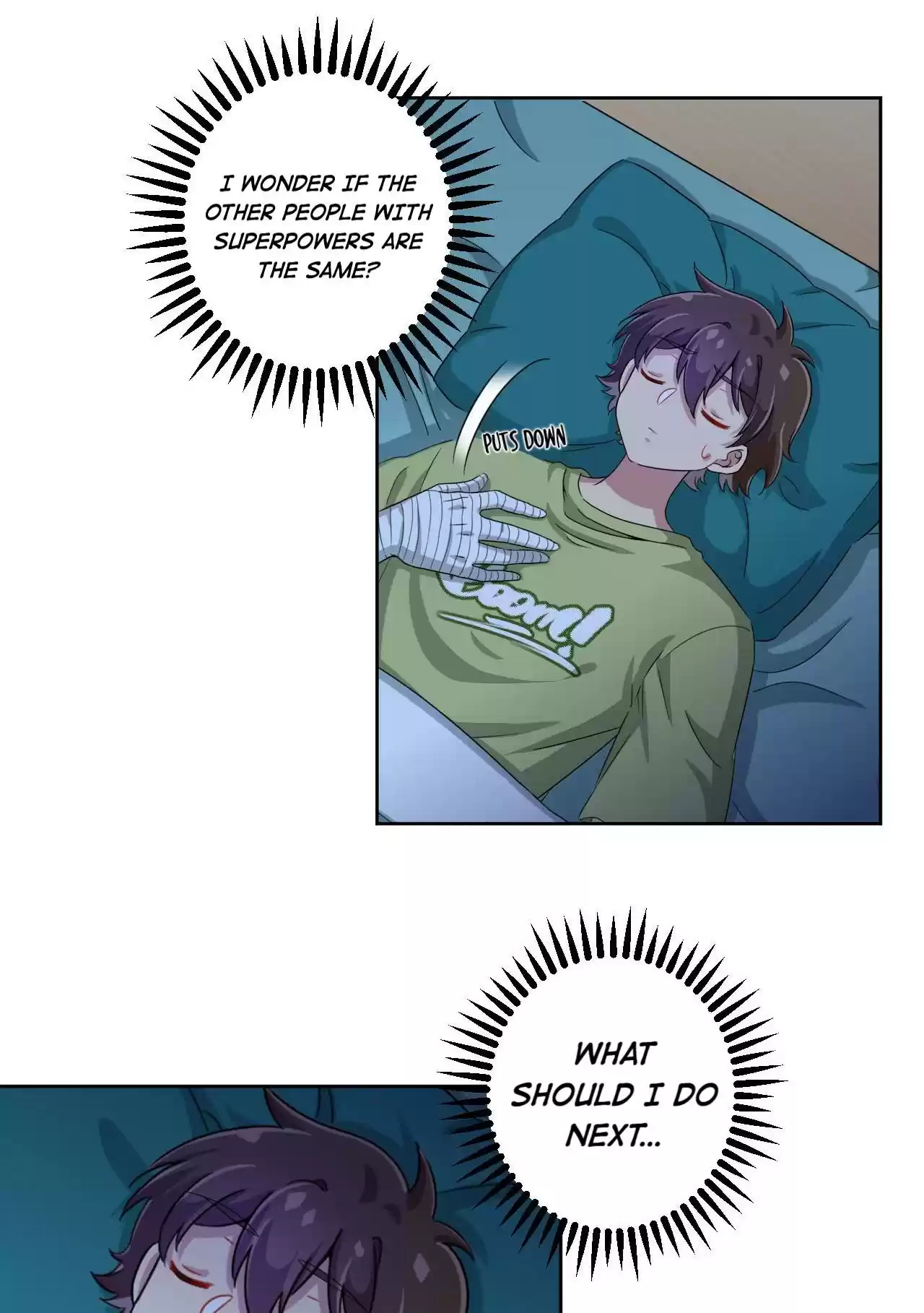 God Gave Me This Awkward Superpower, What Is It for? 48 The Person Chosen by God