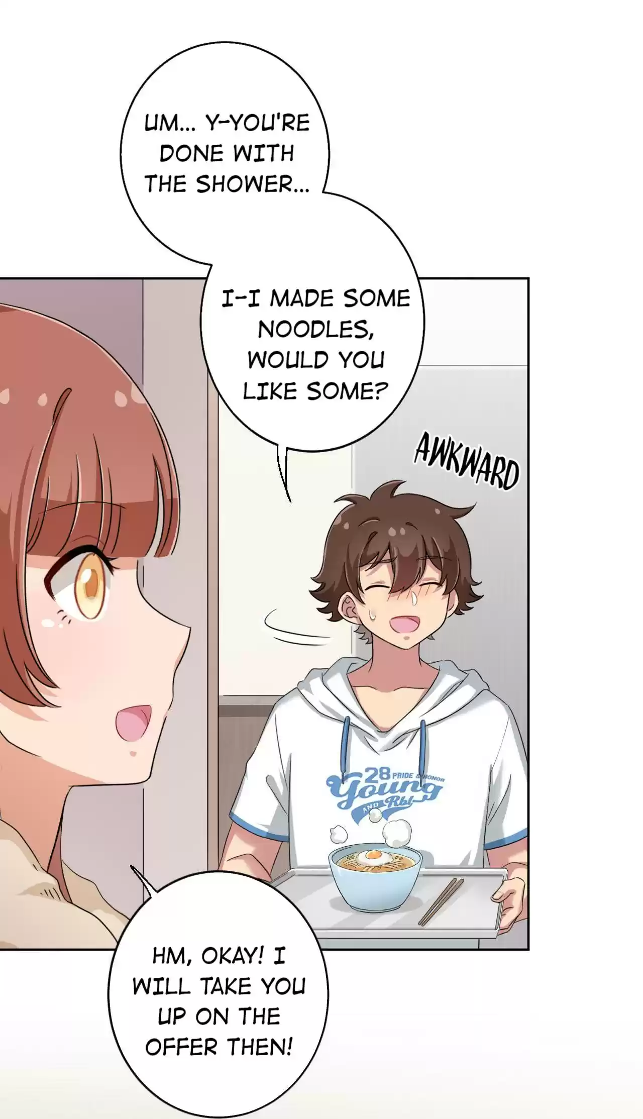 God Gave Me This Awkward Superpower, What Is It For? Chapter 30: Would You Like To Eat The Noodles I Made?