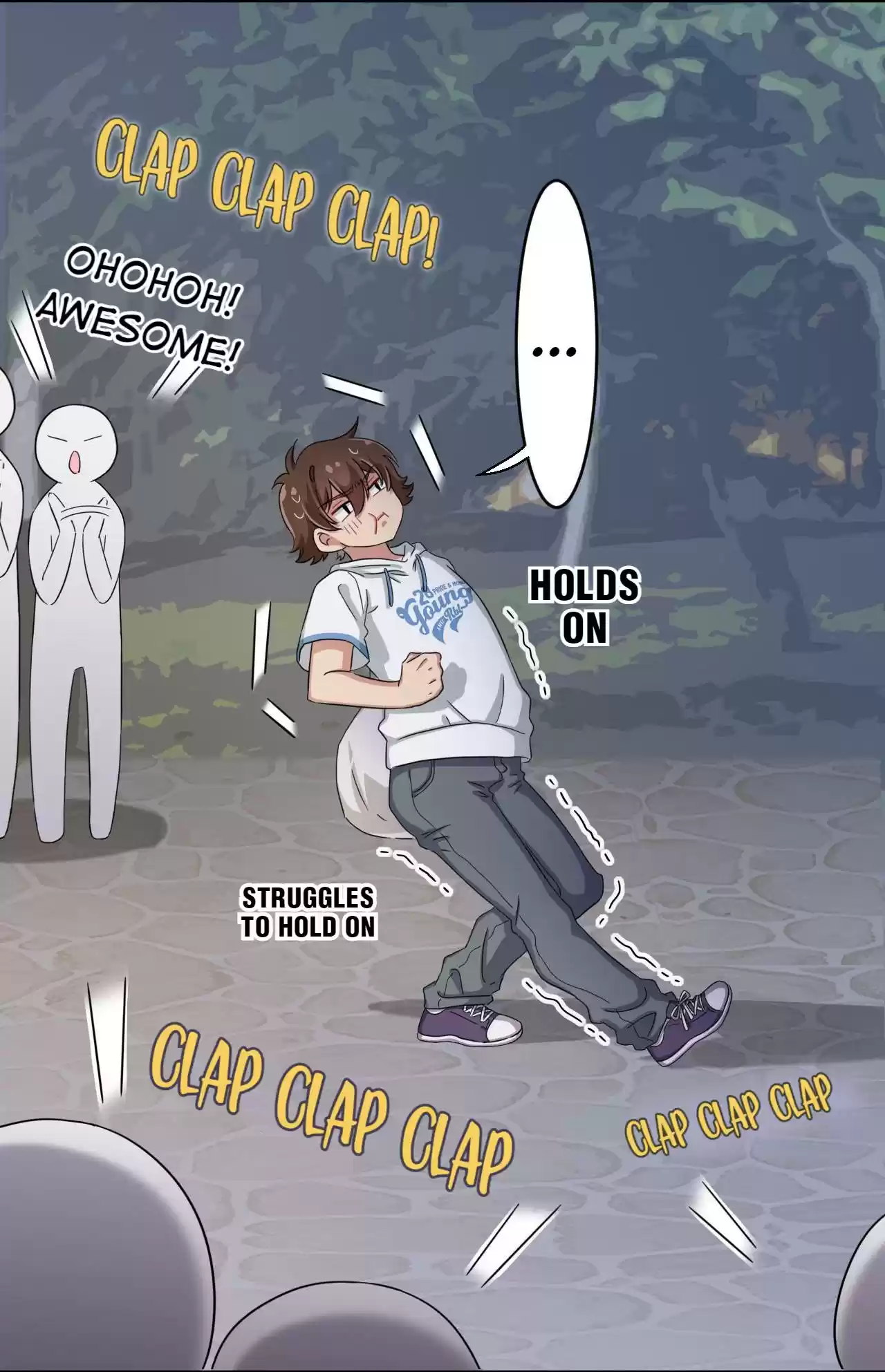 God Gave Me This Awkward Superpower, What Is It For? Chapter 36: Apartment Girl's Debut