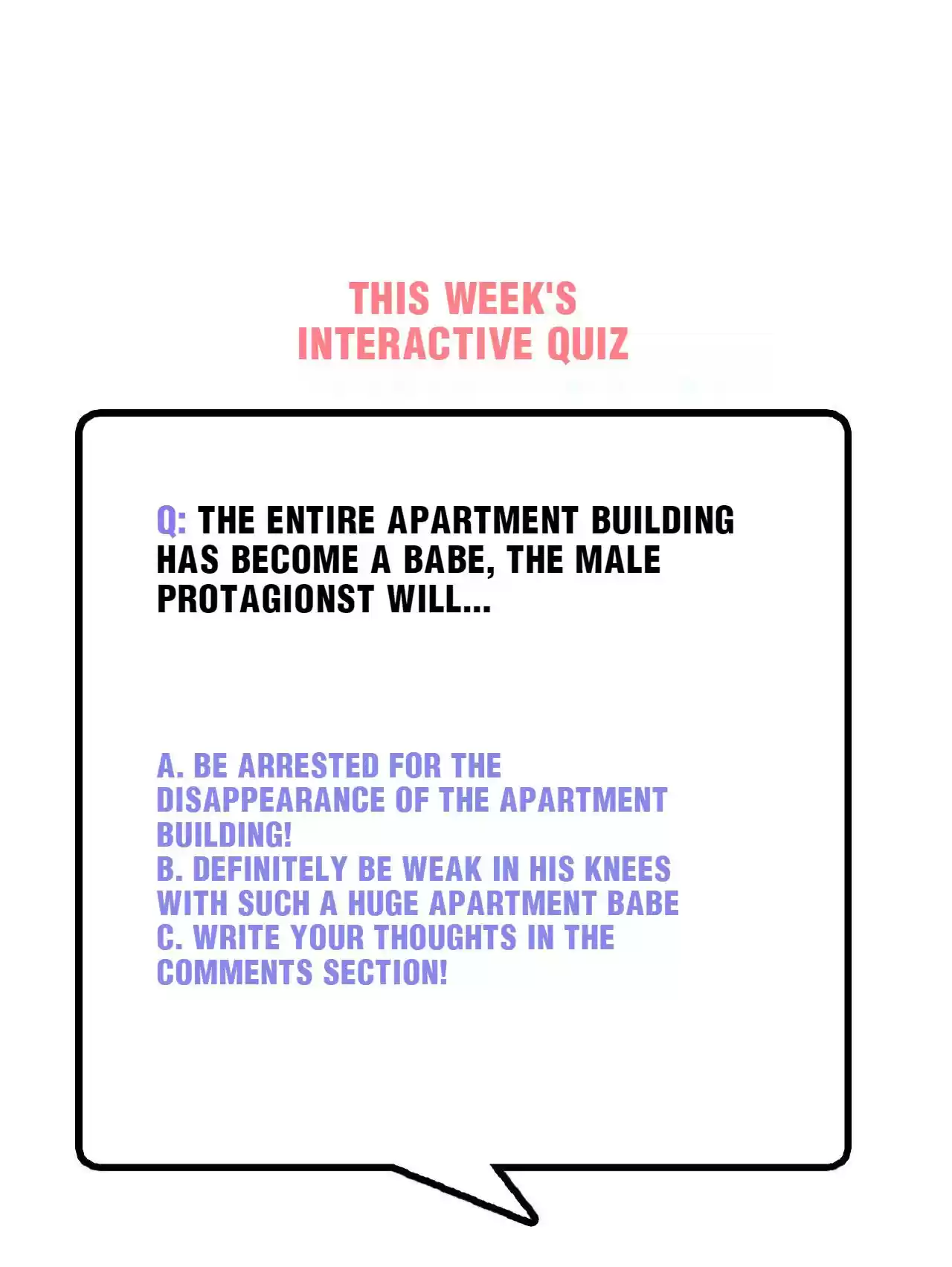 God Gave Me This Awkward Superpower, What Is It For? Chapter 36: Apartment Girl's Debut